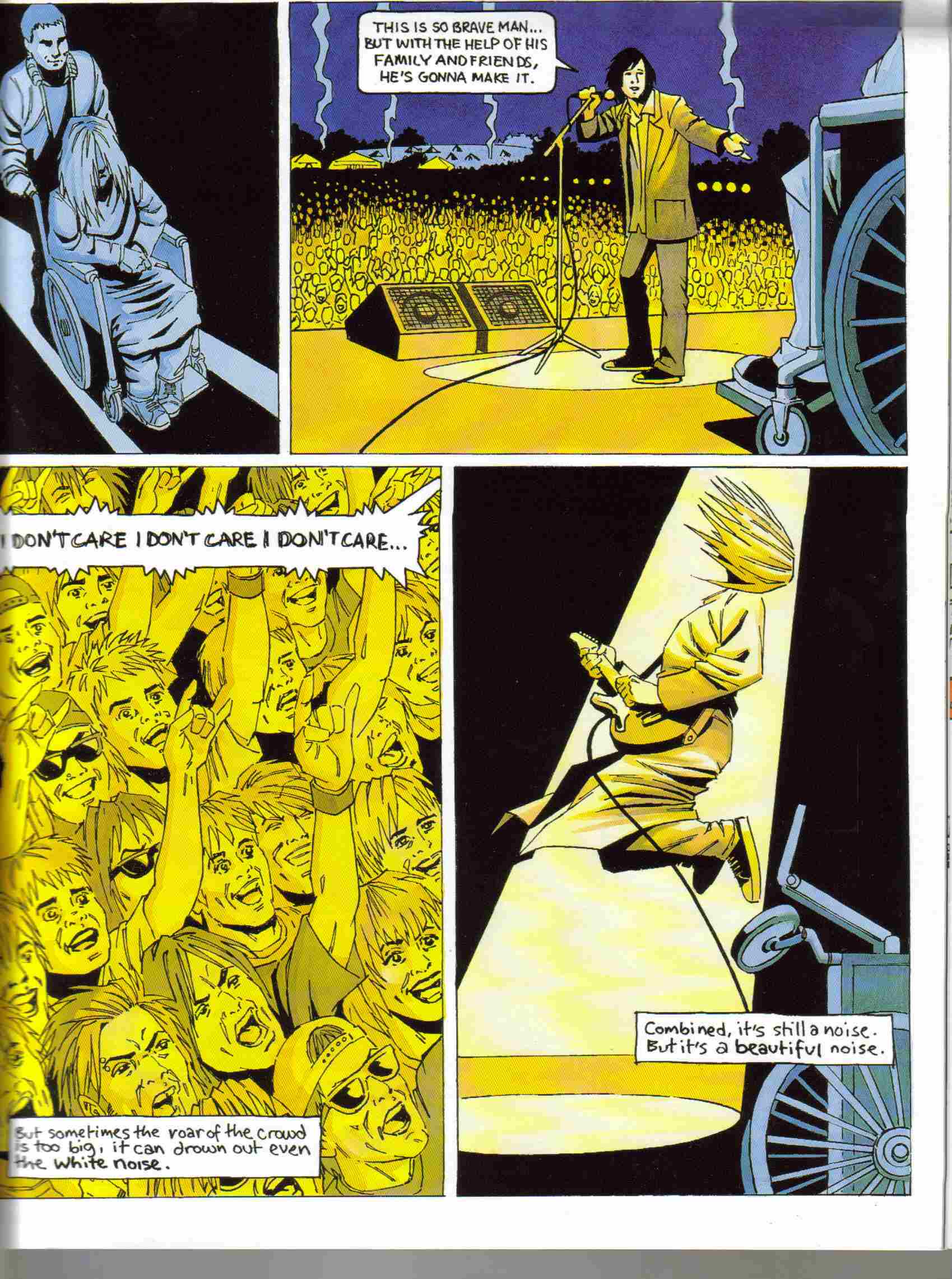 Read online GodSpeed: The Kurt Cobain Graphic comic -  Issue # TPB - 72