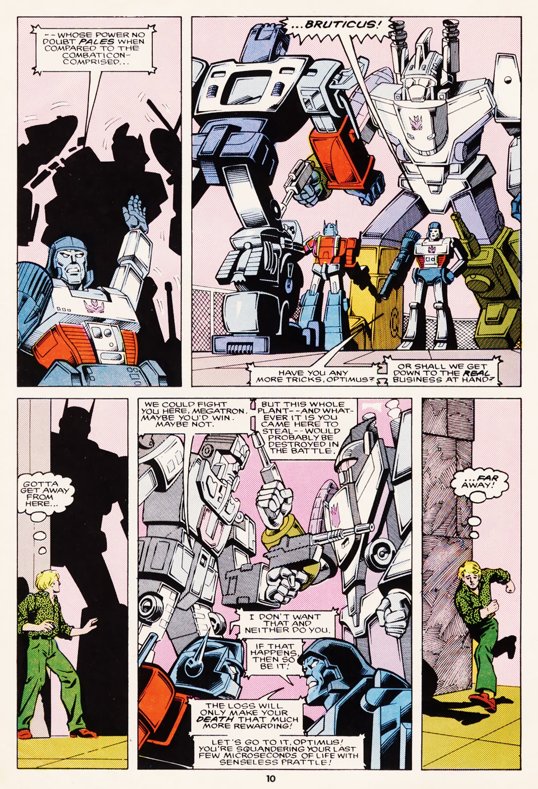 Read online The Transformers (UK) comic -  Issue #105 - 10