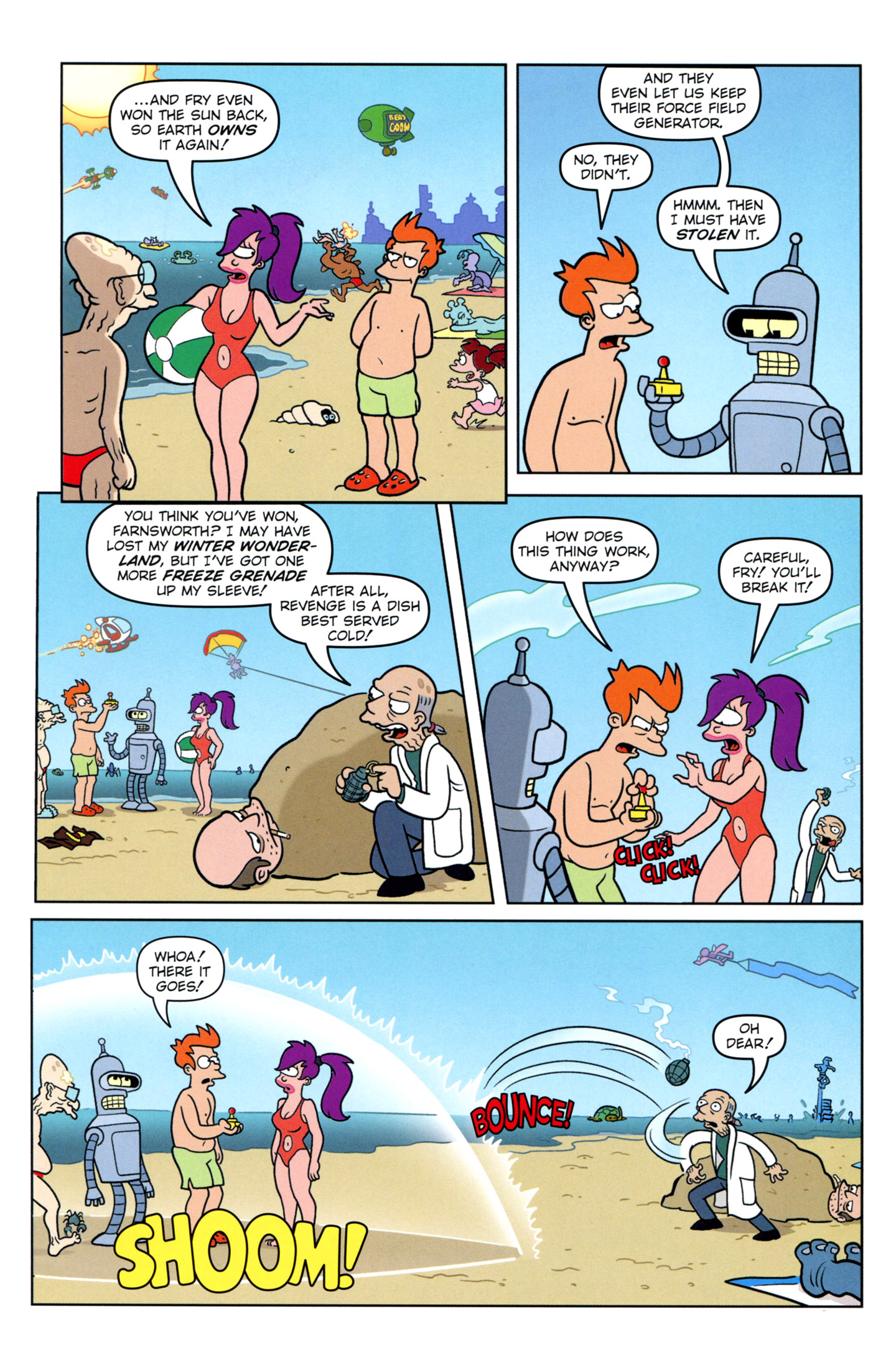Read online Futurama Comics comic -  Issue #65 - 21