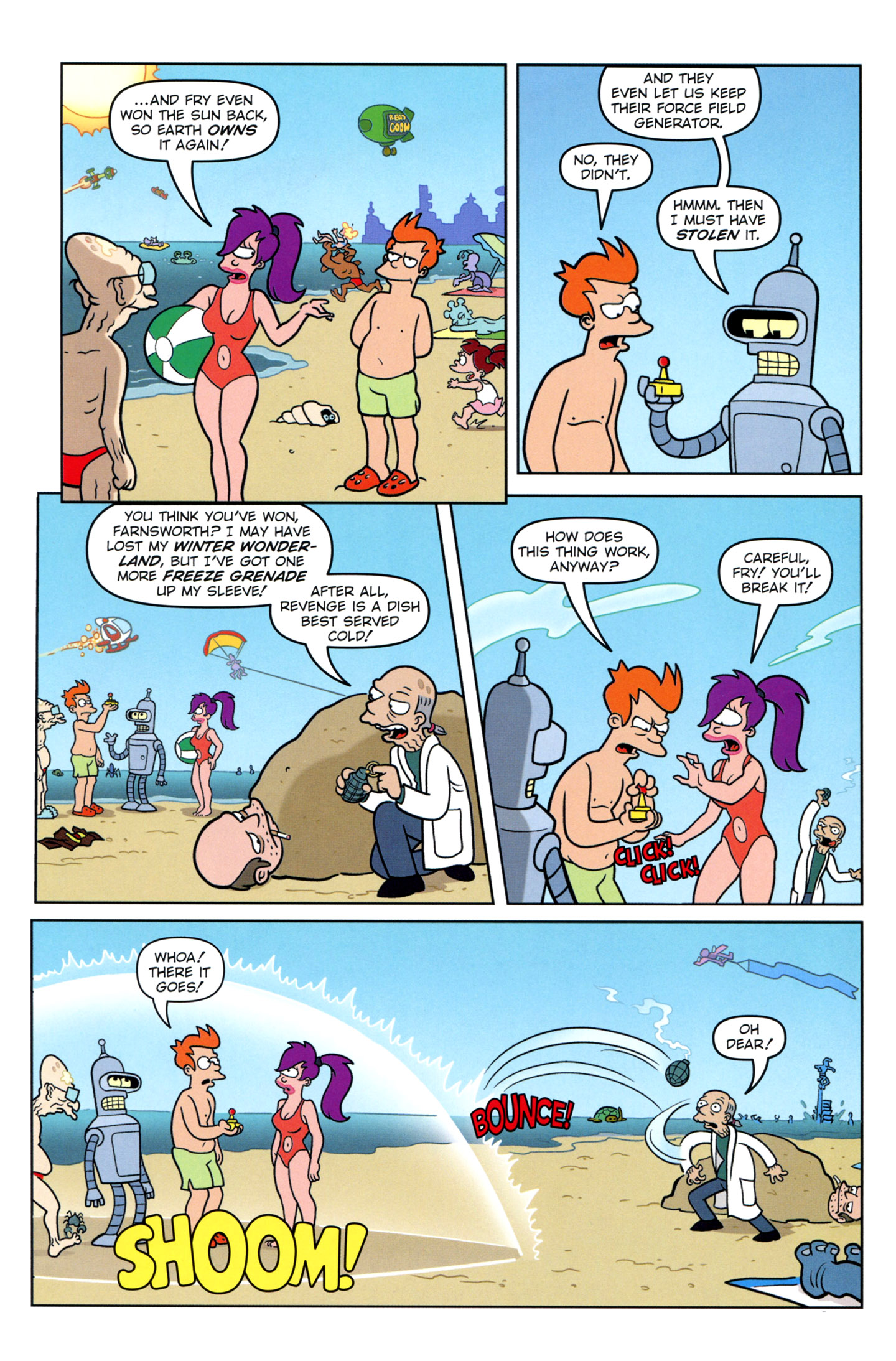 Read online Futurama Comics comic -  Issue #65 - 21