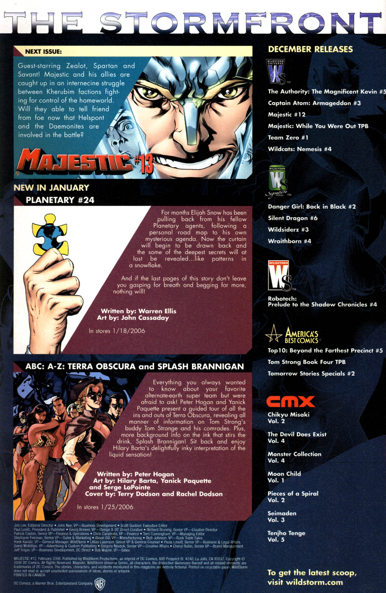 Read online Majestic (2005) comic -  Issue #12 - 24