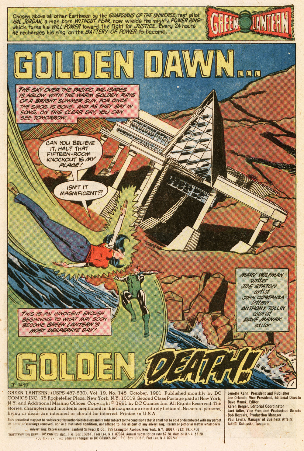 Read online Green Lantern (1960) comic -  Issue #145 - 2