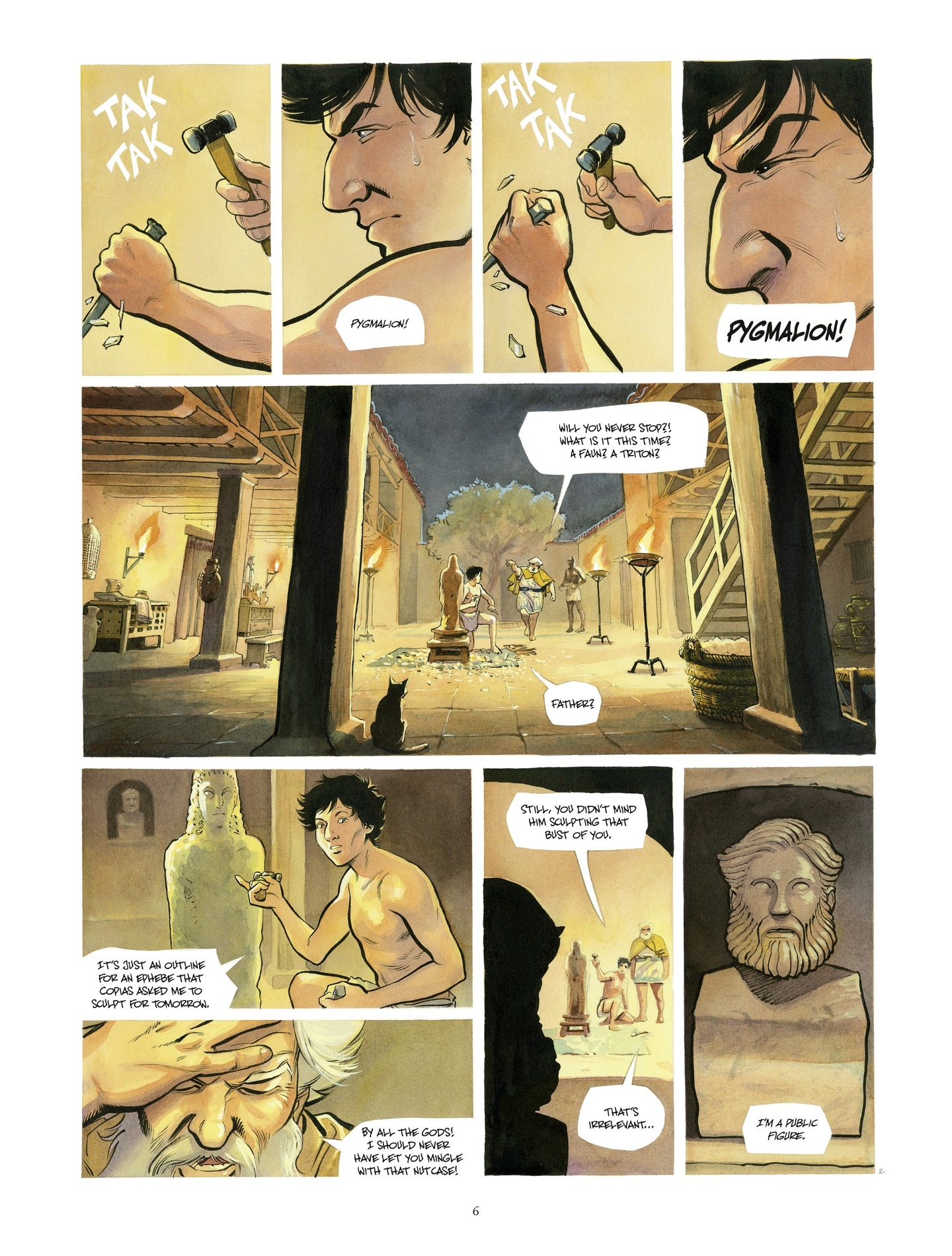 Read online Pygmalion and the Ivory Virgin comic -  Issue # TPB - 6