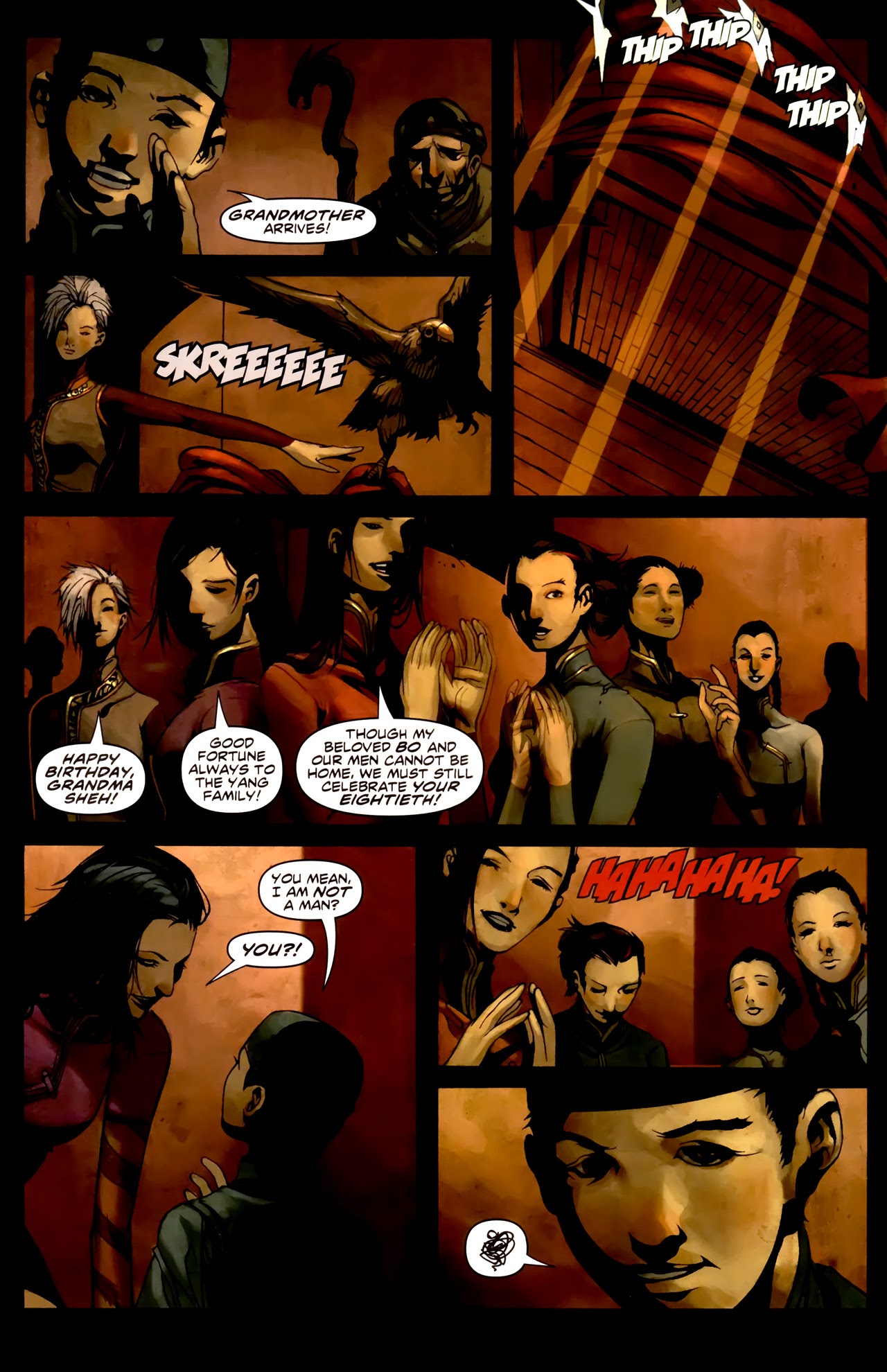 Read online Widow Warriors comic -  Issue #1 - 7