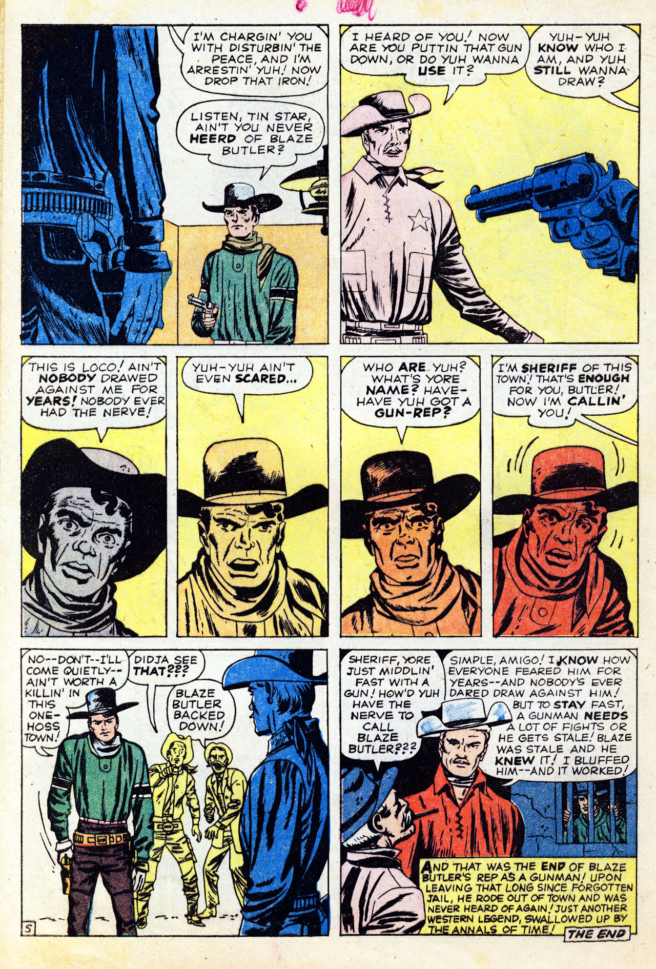 Read online Gunsmoke Western comic -  Issue #62 - 32