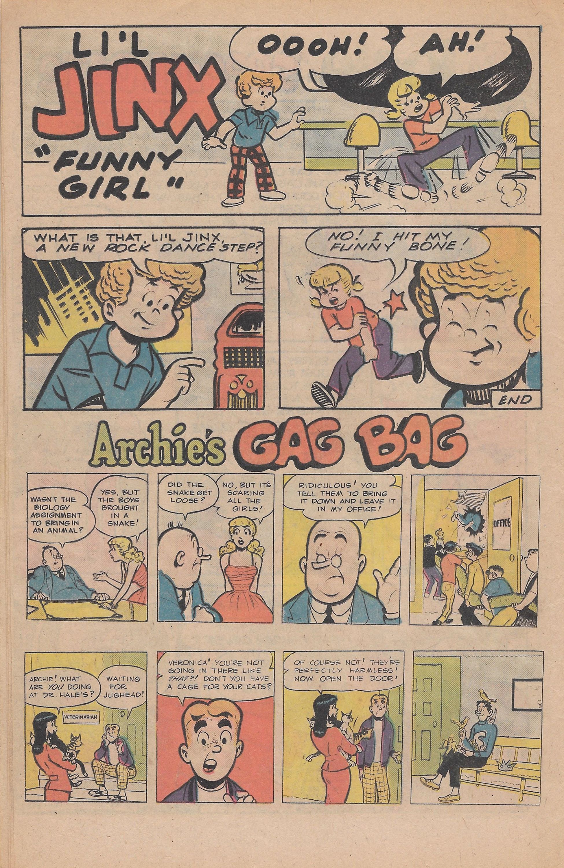 Read online Archie's TV Laugh-Out comic -  Issue #41 - 10