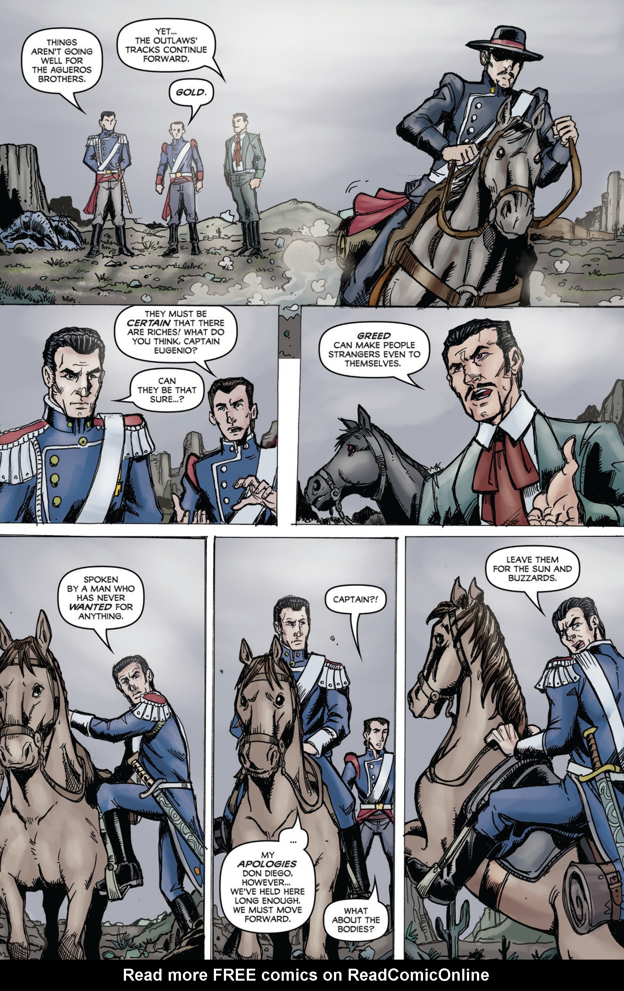 Read online Zorro: Rise of the Old Gods comic -  Issue #2 - 10