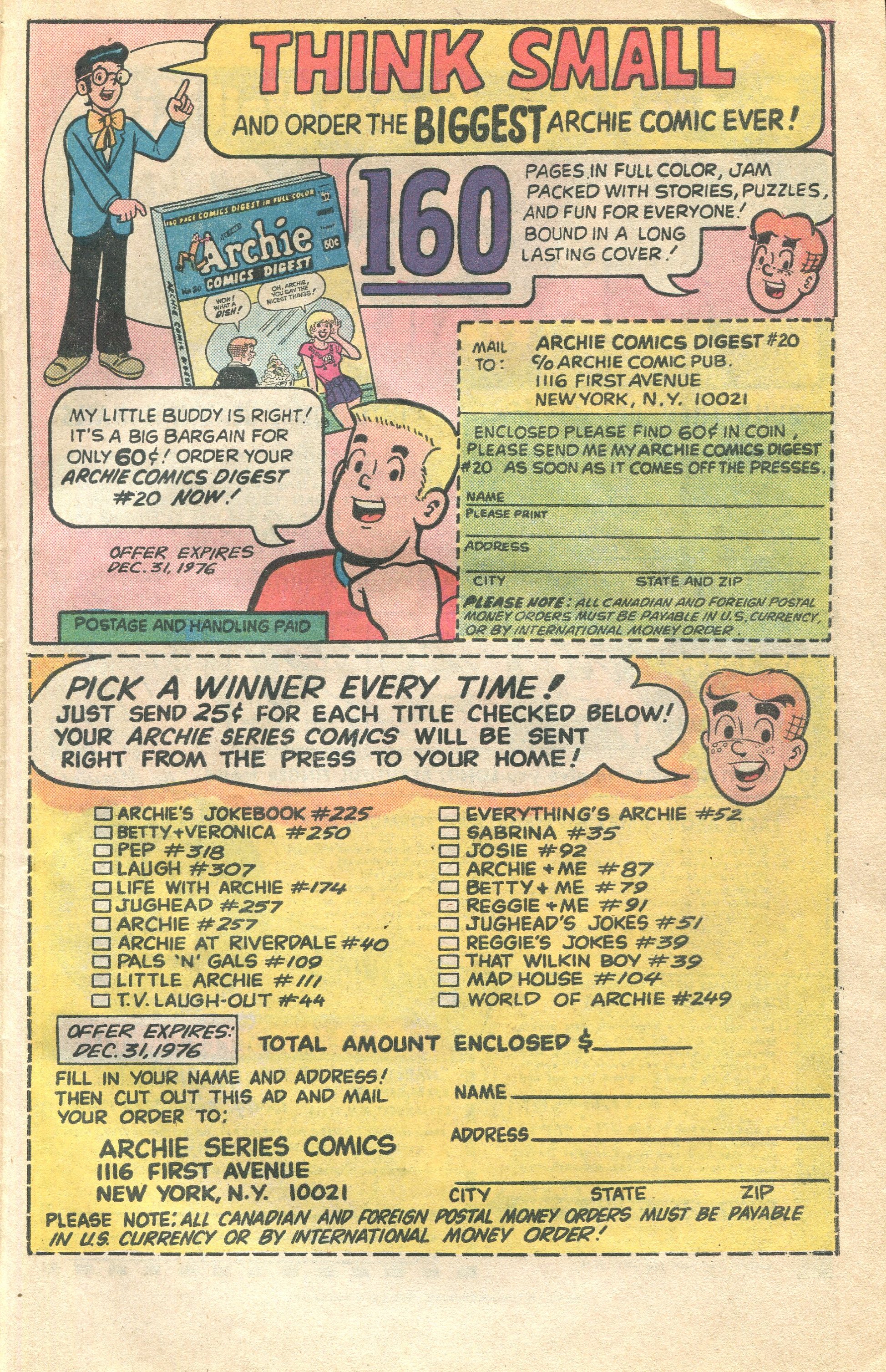 Read online Archie Giant Series Magazine comic -  Issue #250 - 27