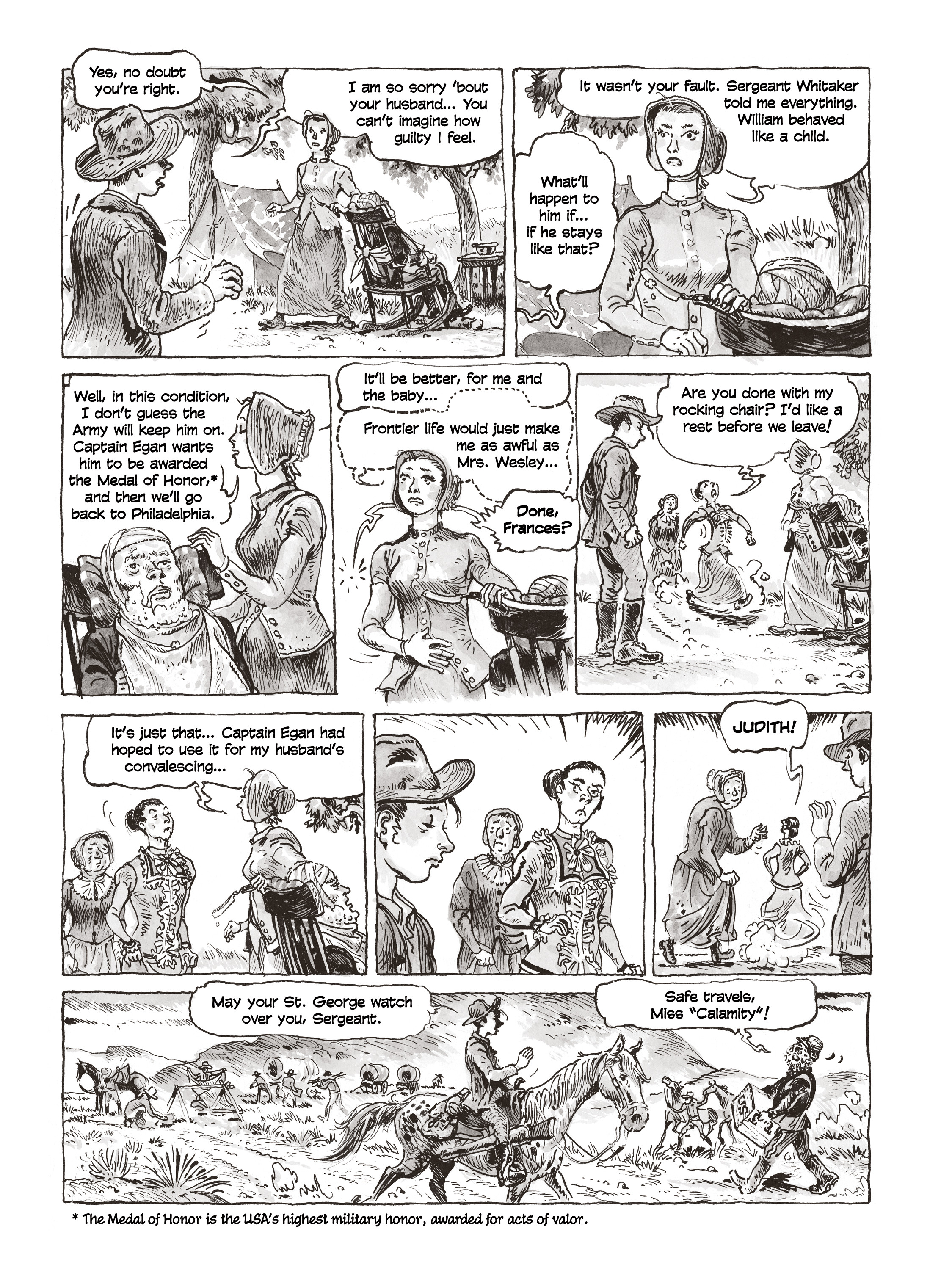Read online Calamity Jane: The Calamitous Life of Martha Jane Cannary comic -  Issue # TPB (Part 2) - 29