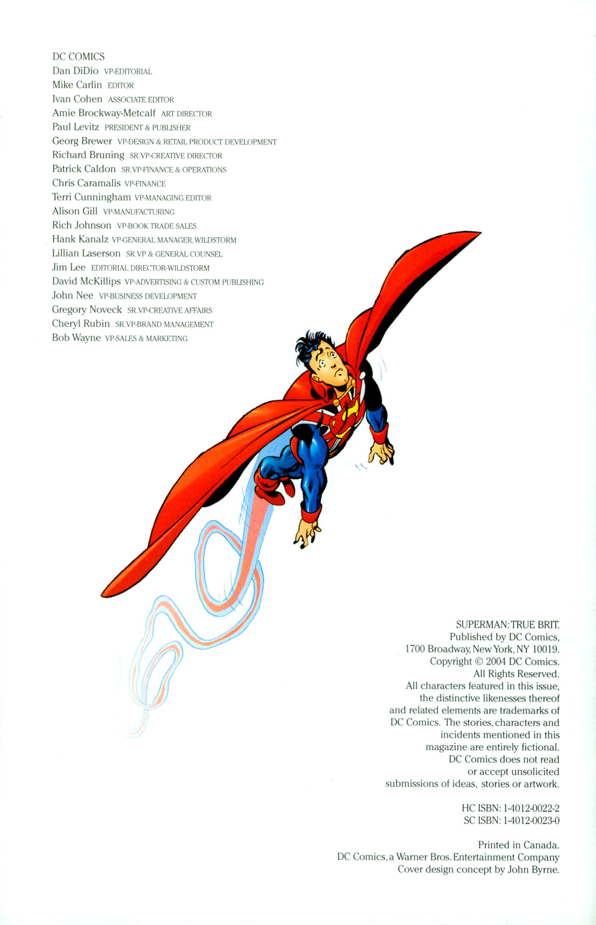 Read online Superman: True Brit comic -  Issue # Full - 3