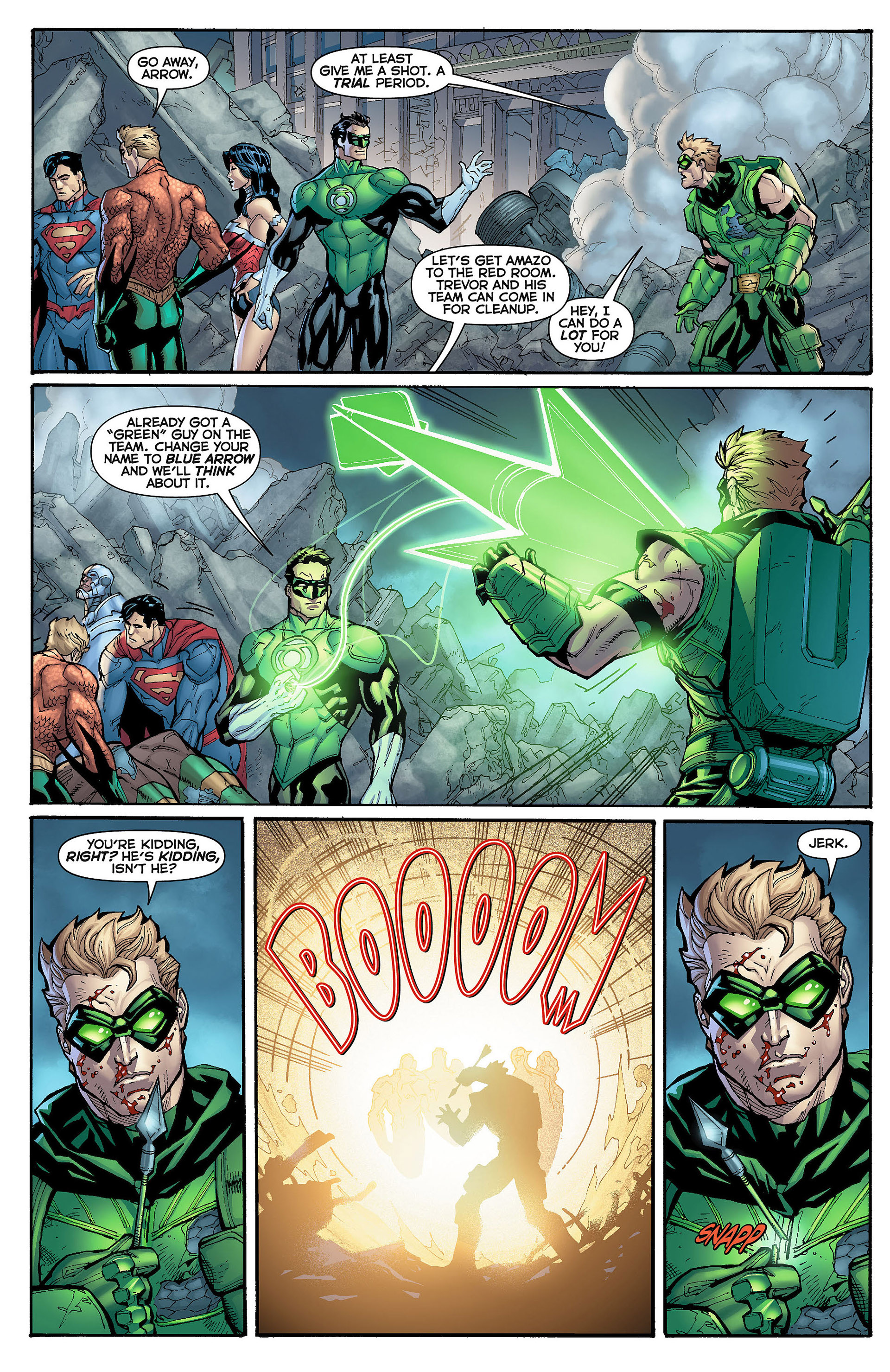 Read online Justice League (2011) comic -  Issue #8 - 12