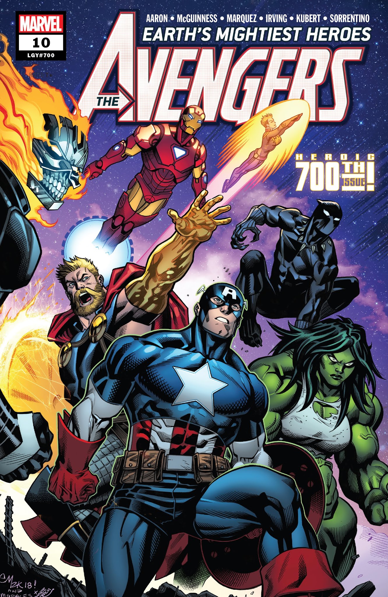 Read online Avengers (2018) comic -  Issue #10 - 1