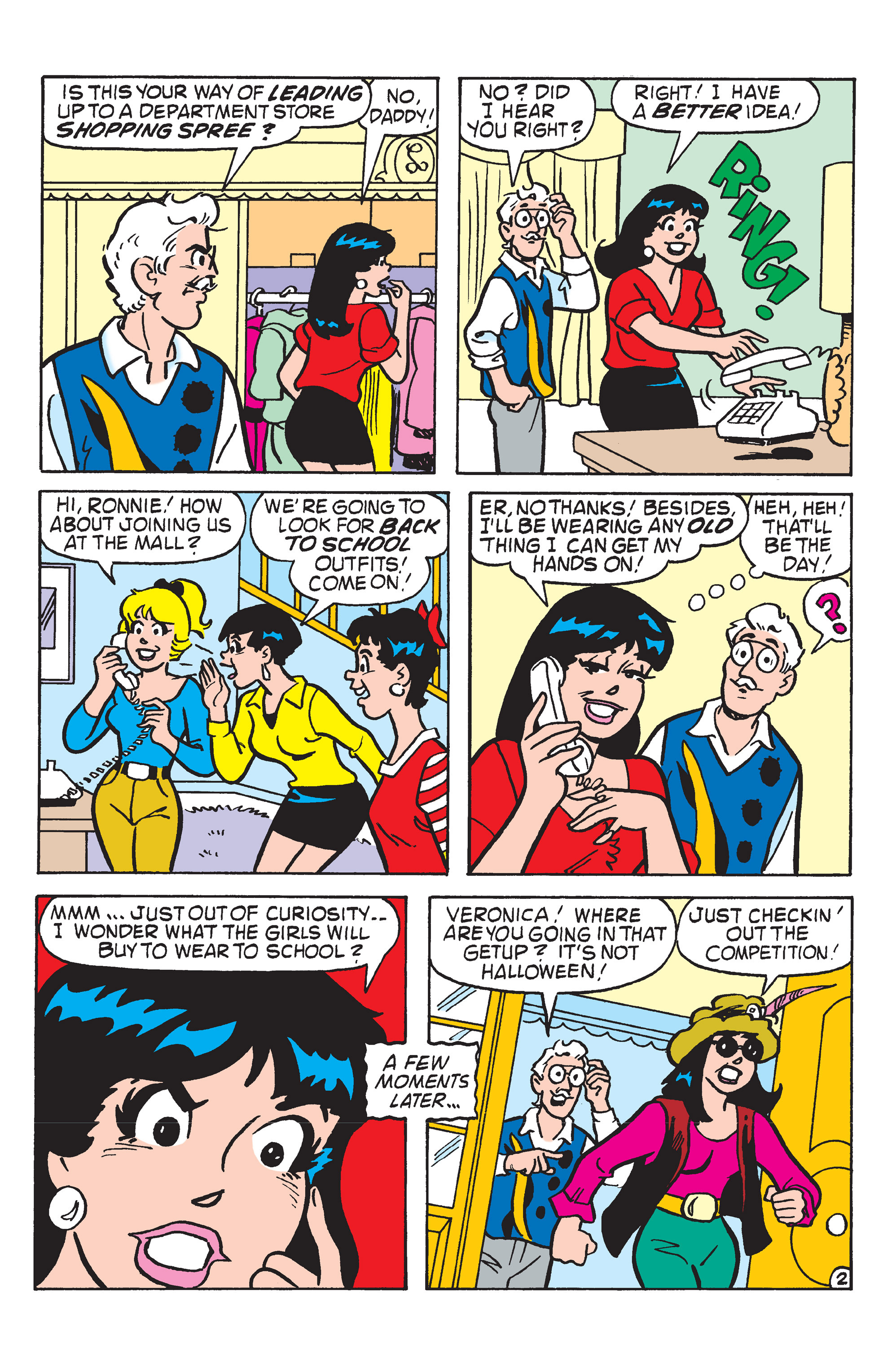 Read online Veronica's Hot Fashions comic -  Issue # TPB - 4