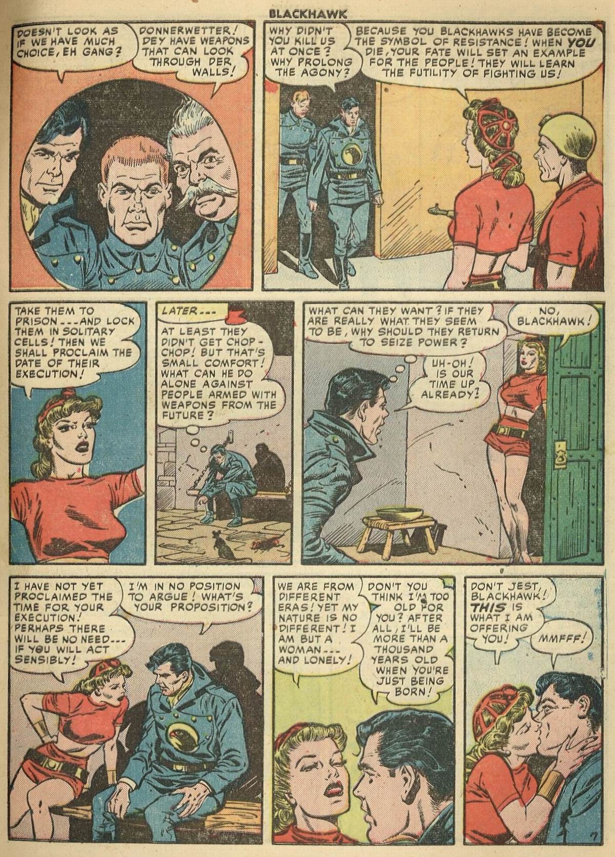 Read online Blackhawk (1957) comic -  Issue #47 - 10