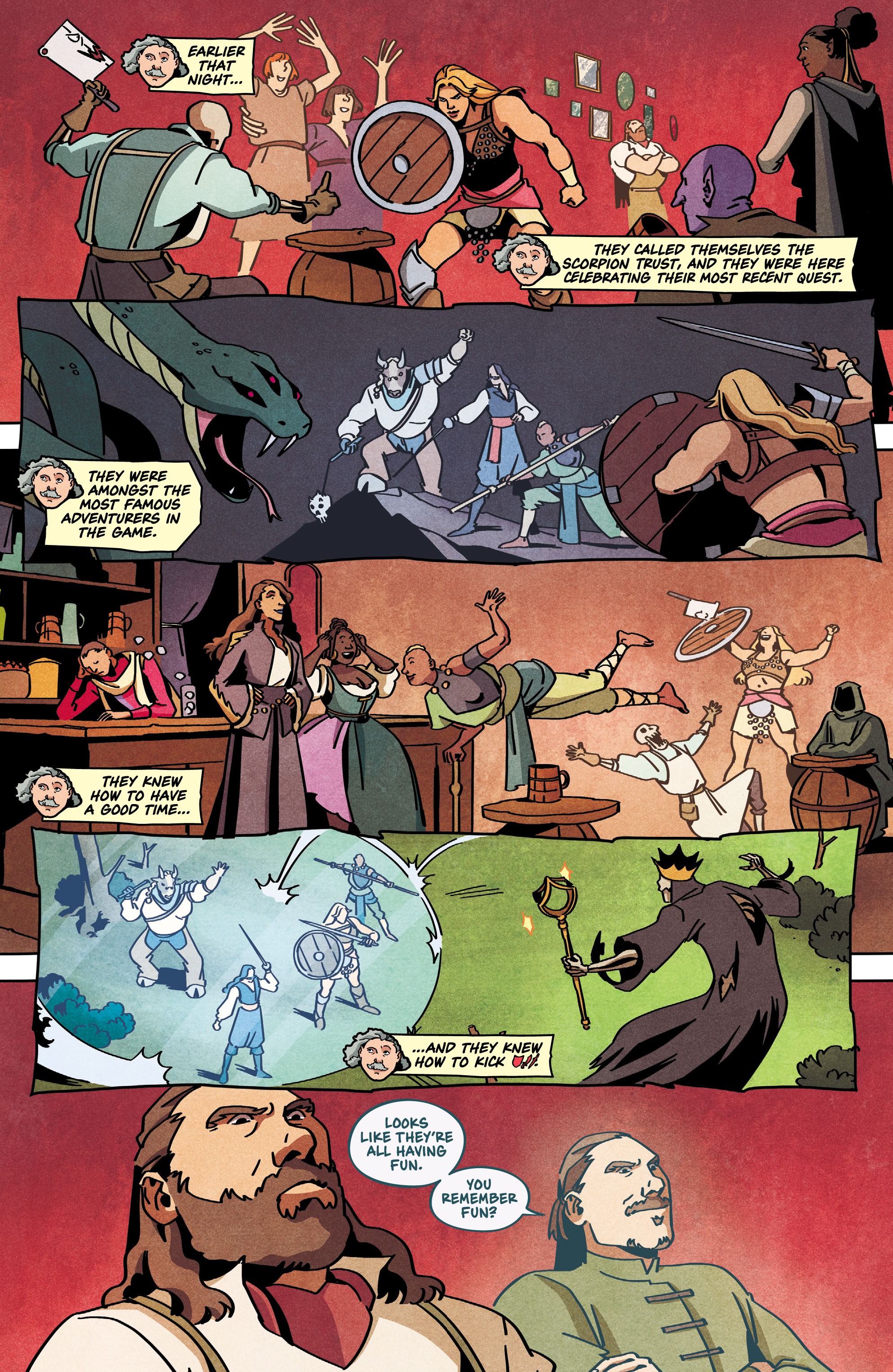 Read online Quests Aside comic -  Issue #4 - 5