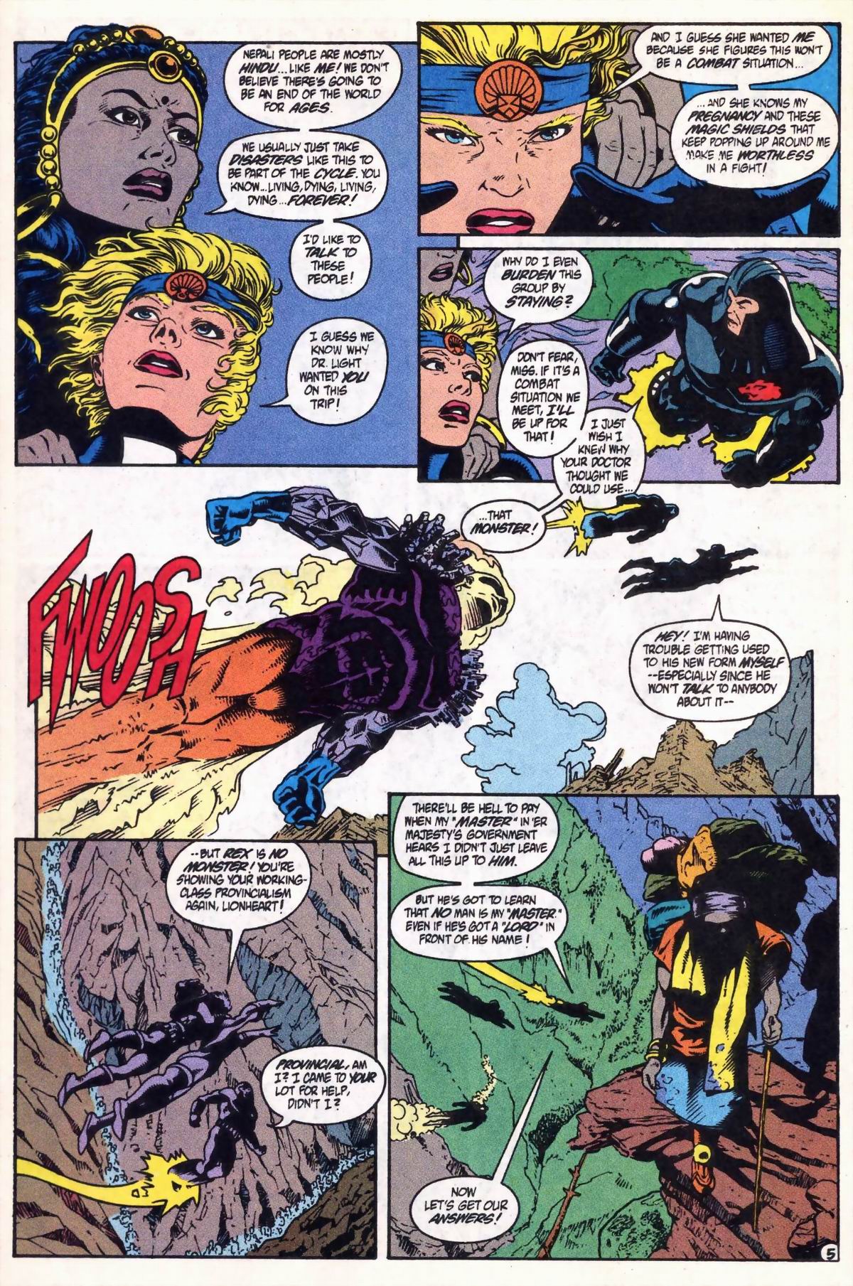 Read online Justice League International (1993) comic -  Issue #63 - 6
