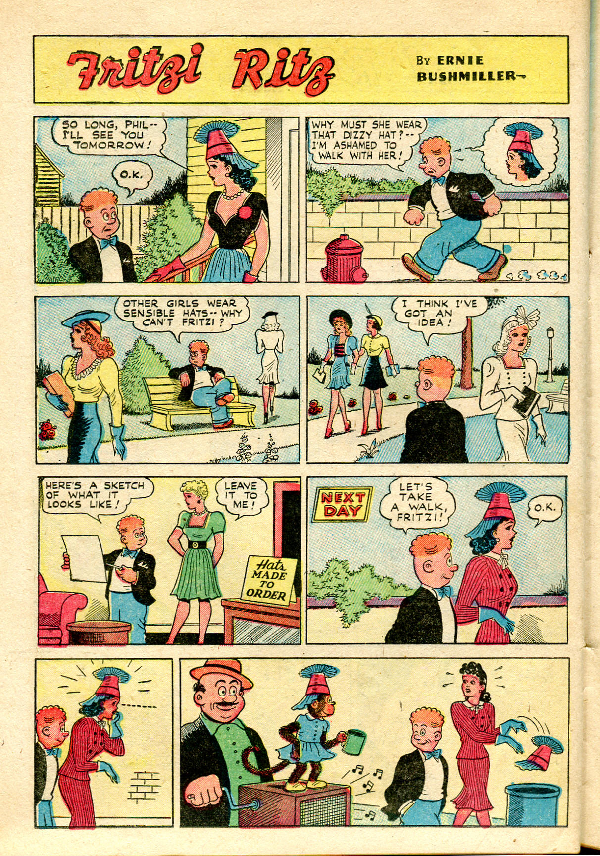 Read online Fritzi Ritz (1953) comic -  Issue #7 - 26