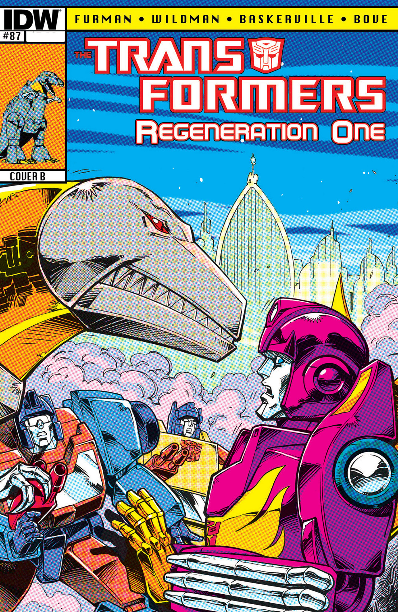 Read online The Transformers: Regeneration One comic -  Issue #87 - 2