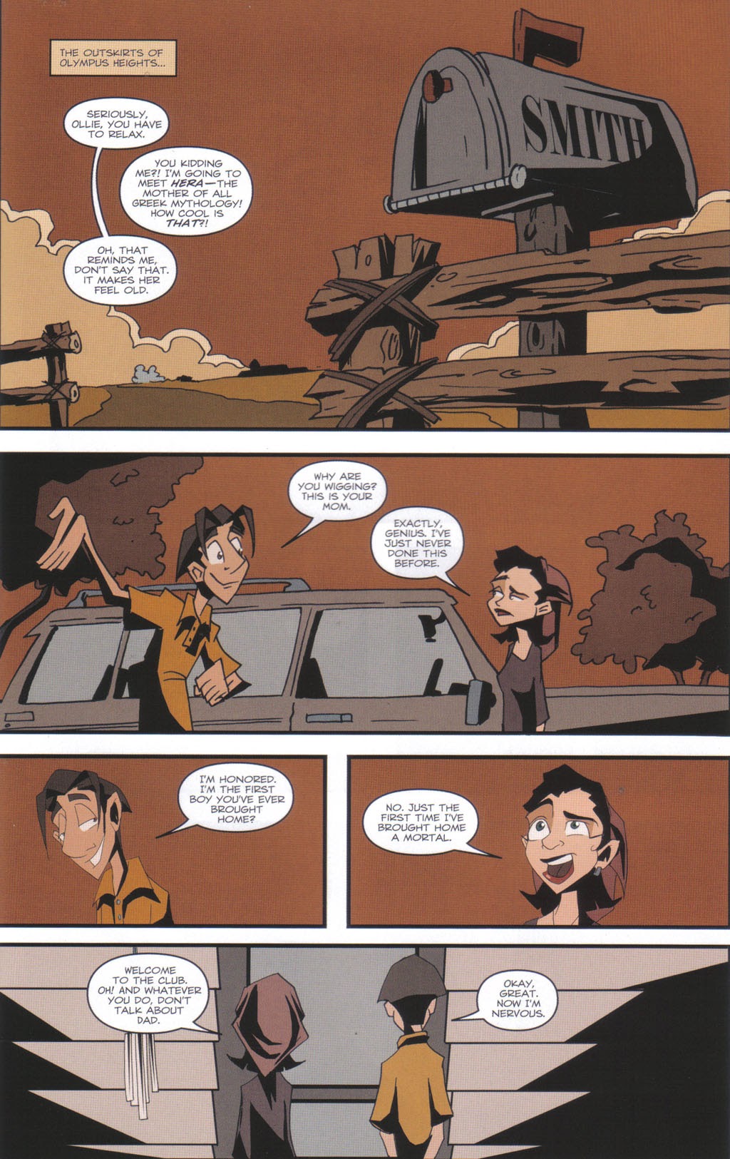 Read online Olympus Heights comic -  Issue #4 - 9