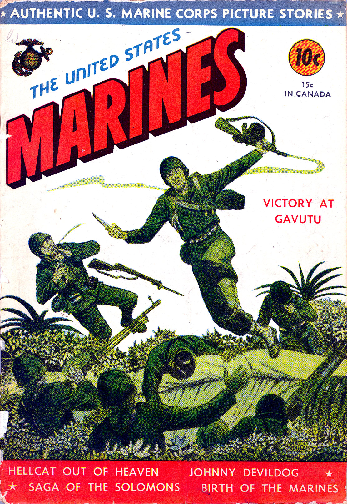 Read online United States Marines comic -  Issue #1 - 1