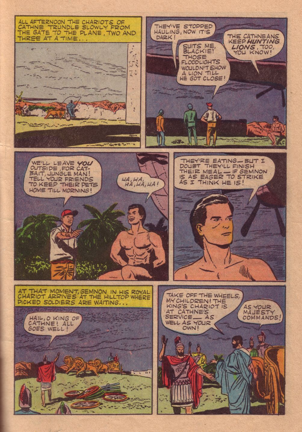 Read online Tarzan (1948) comic -  Issue #22 - 35