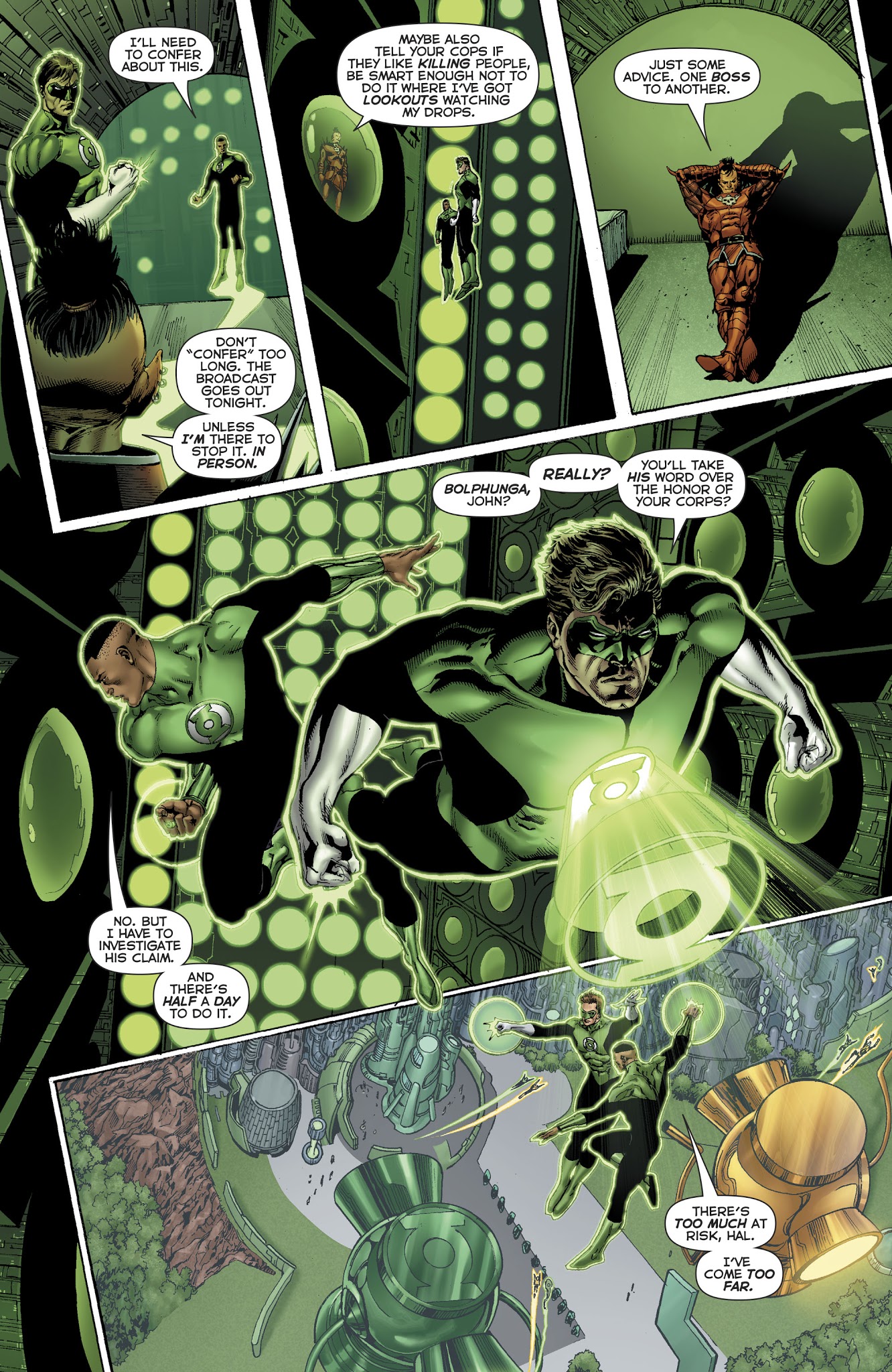 Read online Hal Jordan And The Green Lantern Corps comic -  Issue #23 - 5