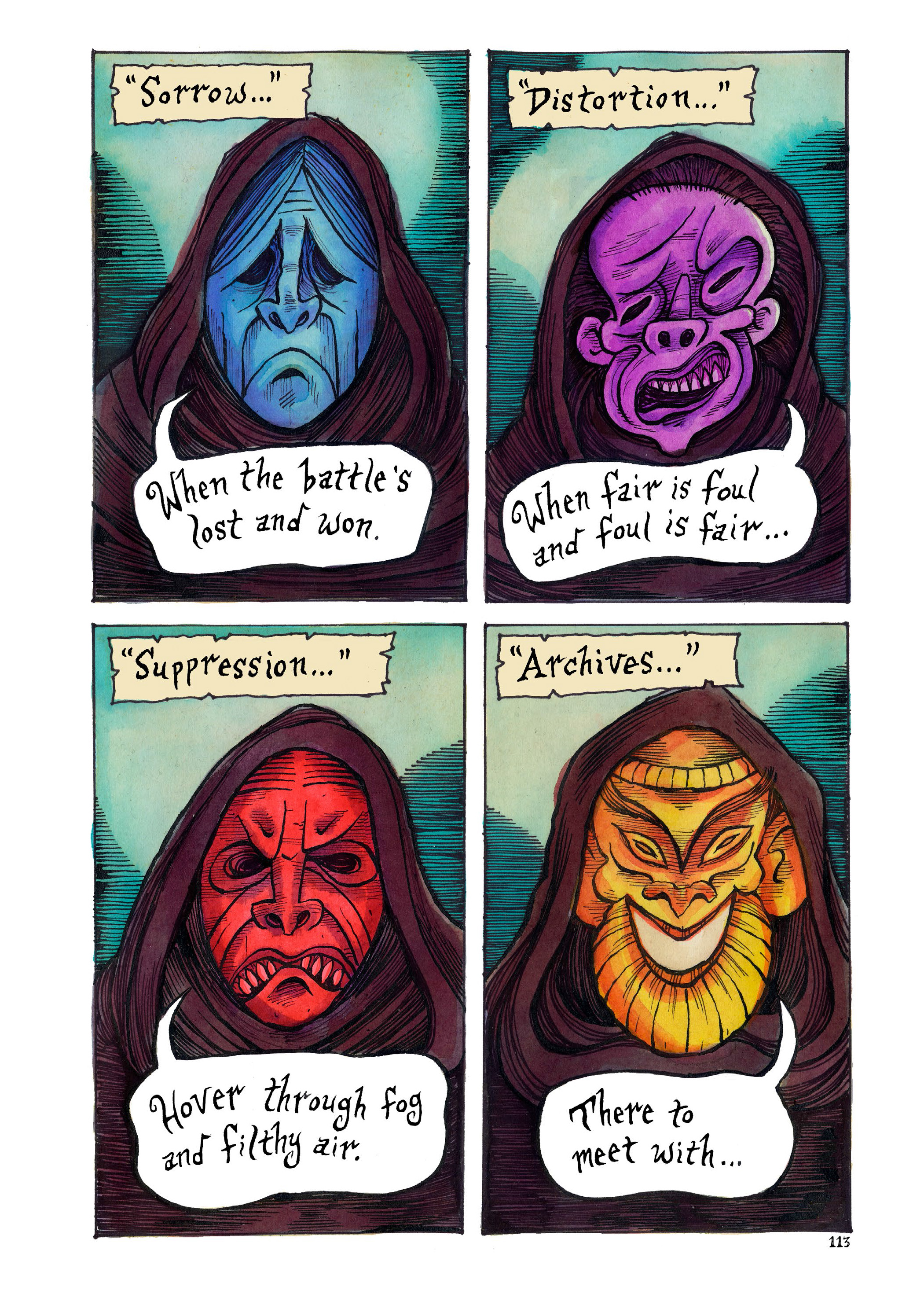 Read online Violenzia and Other Deadly Amusements comic -  Issue # TPB - 114