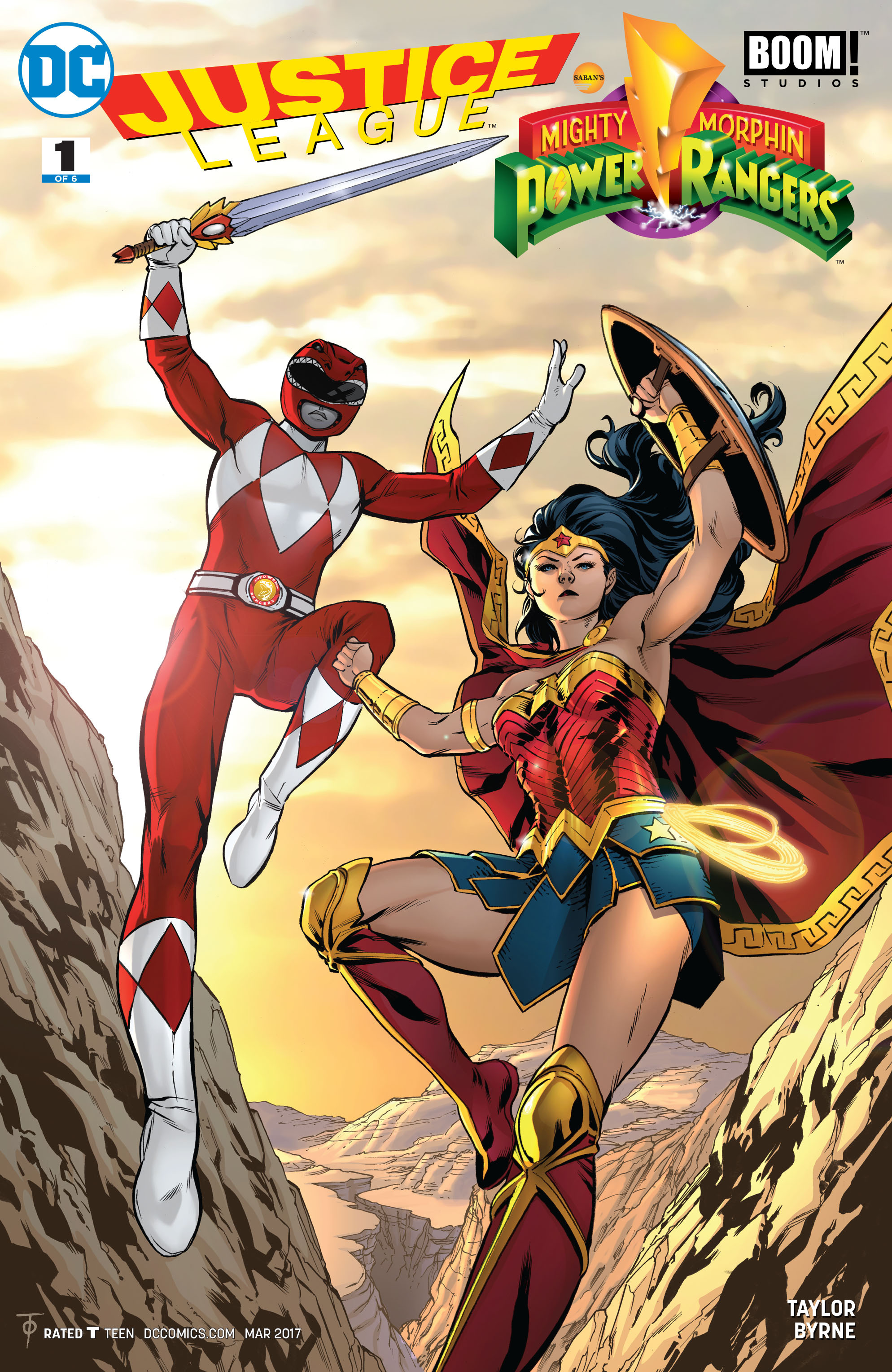 Read online Justice League/Mighty Morphin' Power Rangers comic -  Issue #1 - 8