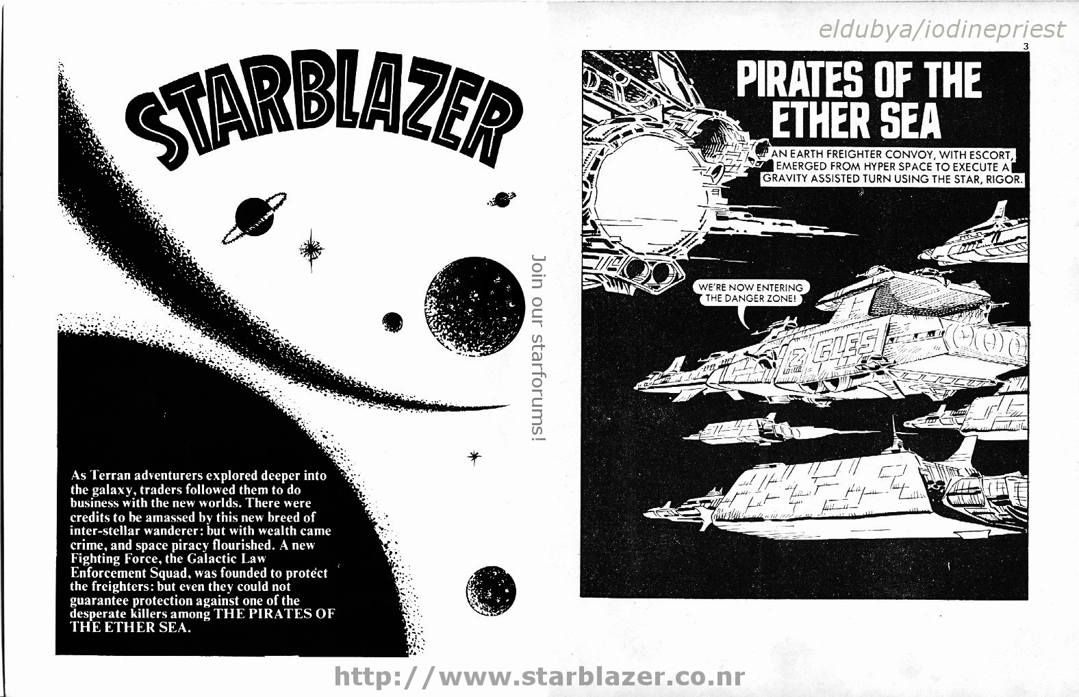 Read online Starblazer comic -  Issue #100 - 3