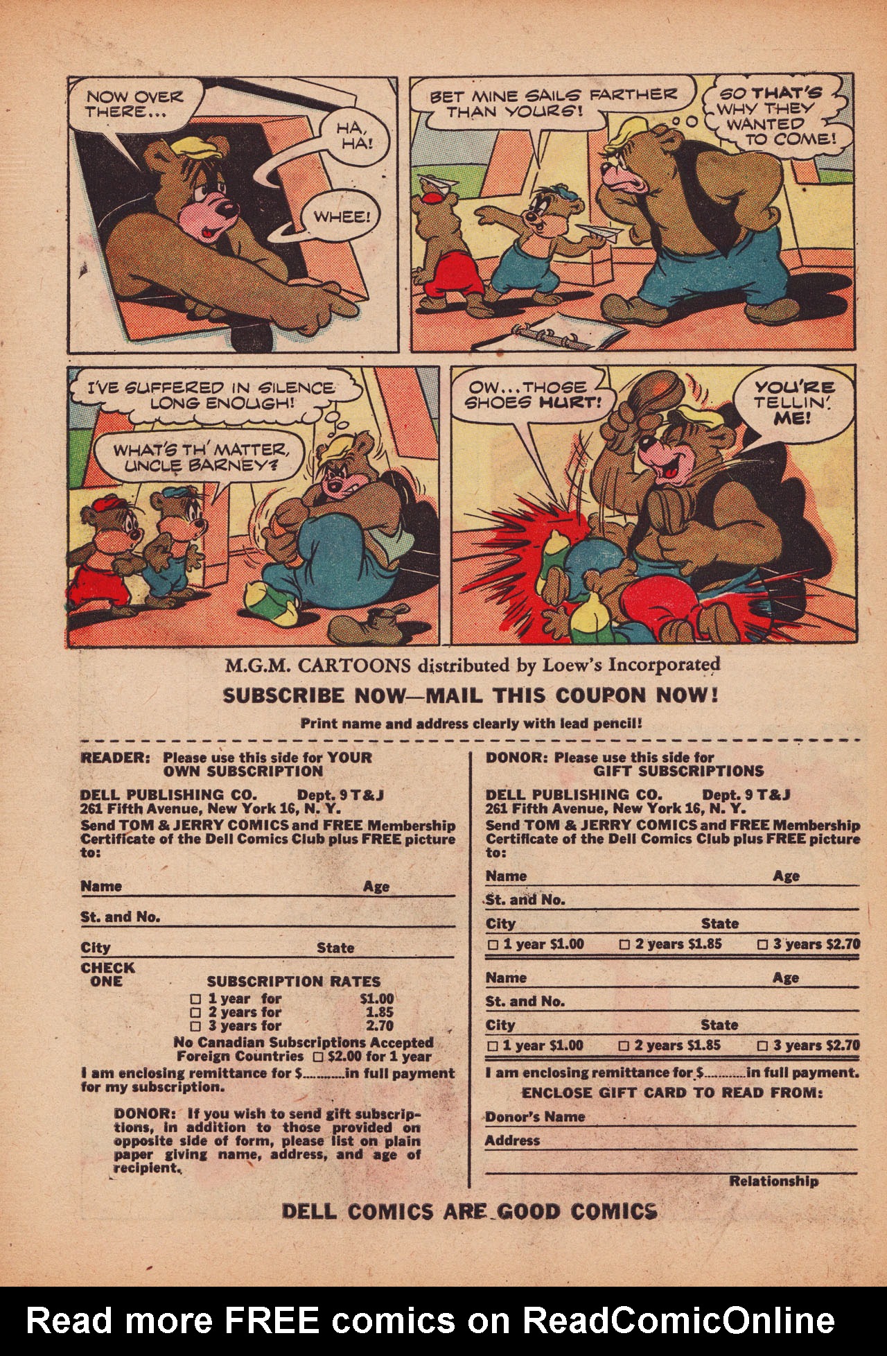 Read online Tom & Jerry Comics comic -  Issue #74 - 50