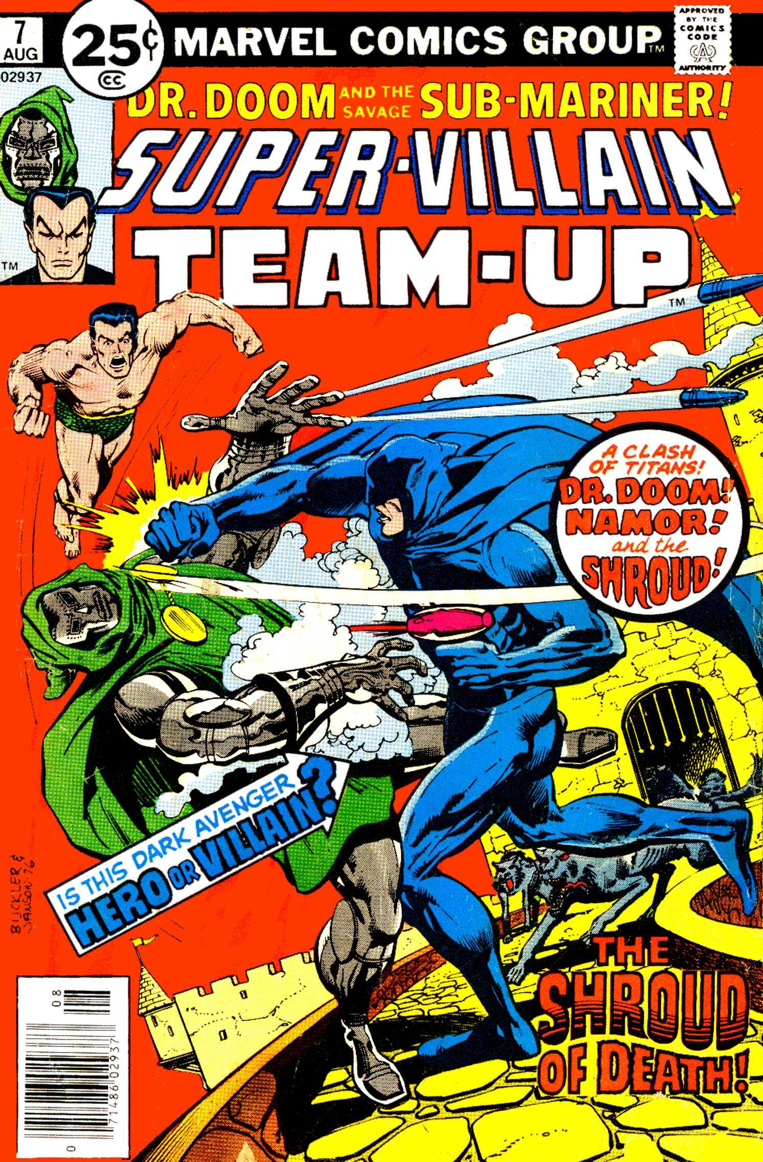 Read online Super-Villain Team-Up comic -  Issue #7 - 1