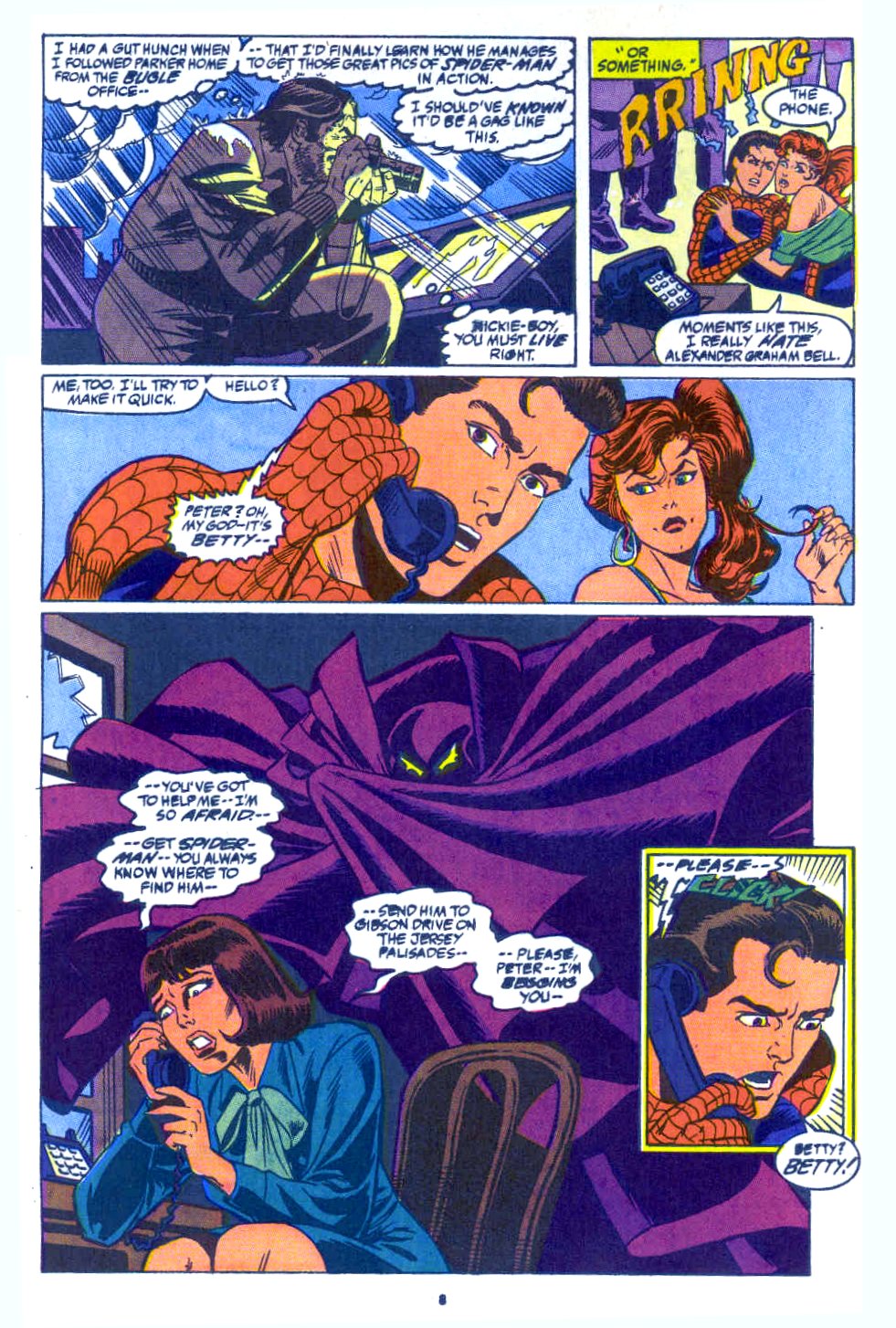Read online Web of Spider-Man (1985) comic -  Issue #63 - 7