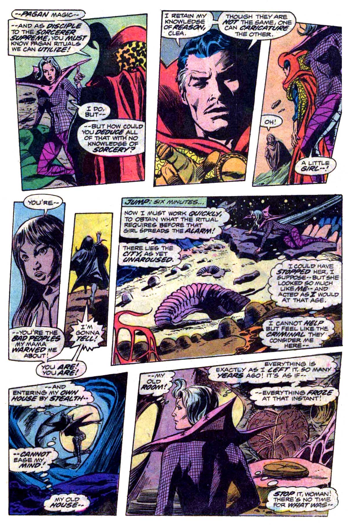 Read online Doctor Strange (1974) comic -  Issue #8 - 10