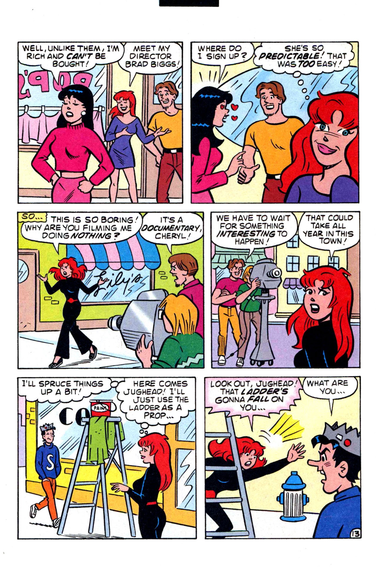 Read online Cheryl Blossom (Goes Hollywood) comic -  Issue #1 - 21