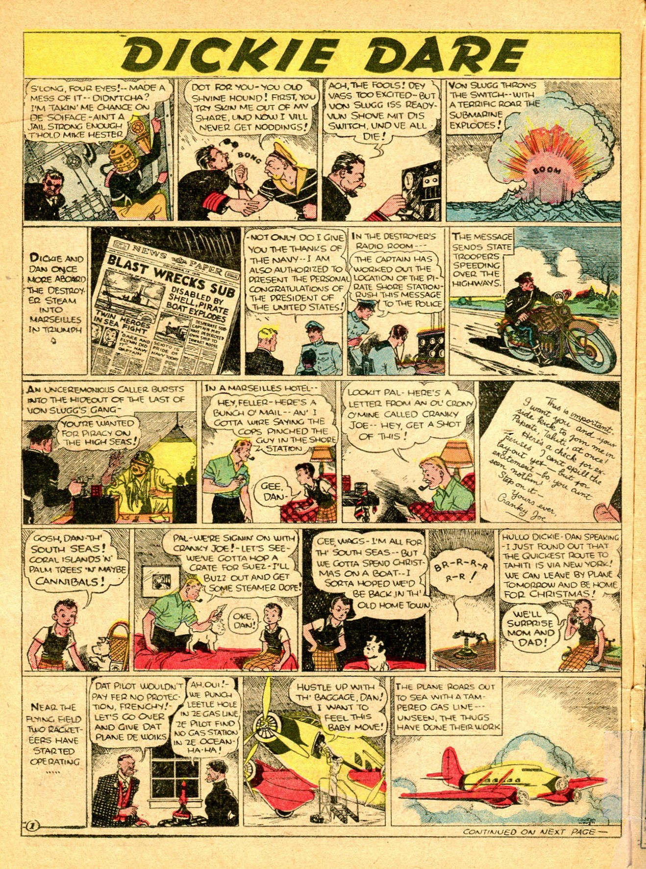 Read online Famous Funnies comic -  Issue #31 - 24