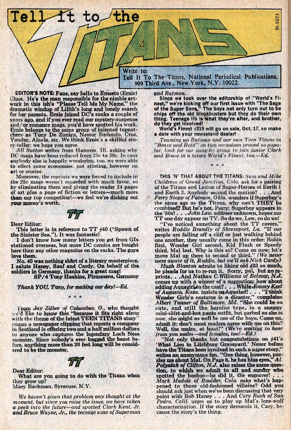 Read online Teen Titans (1966) comic -  Issue #43 - 26