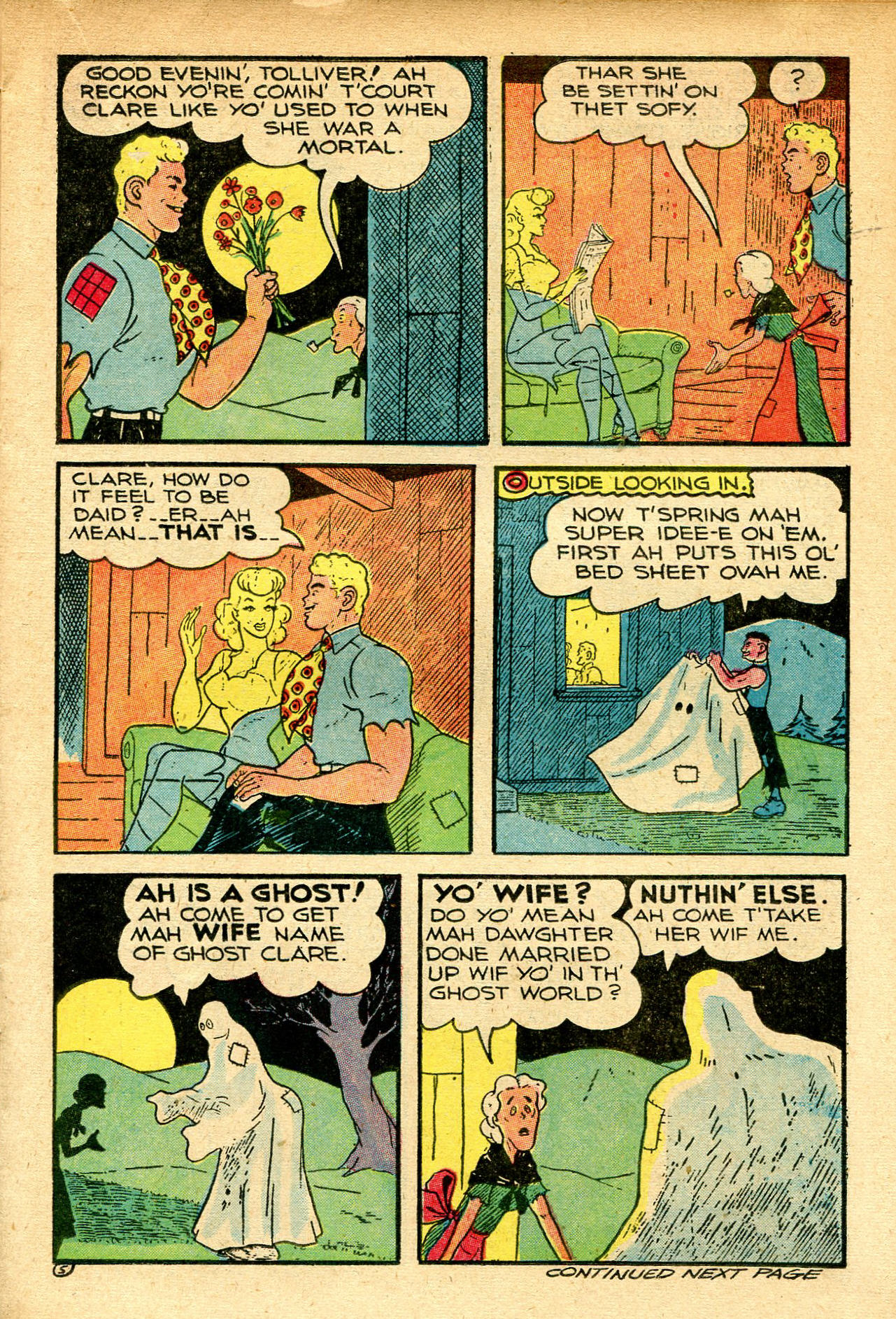 Read online Famous Funnies comic -  Issue #129 - 17