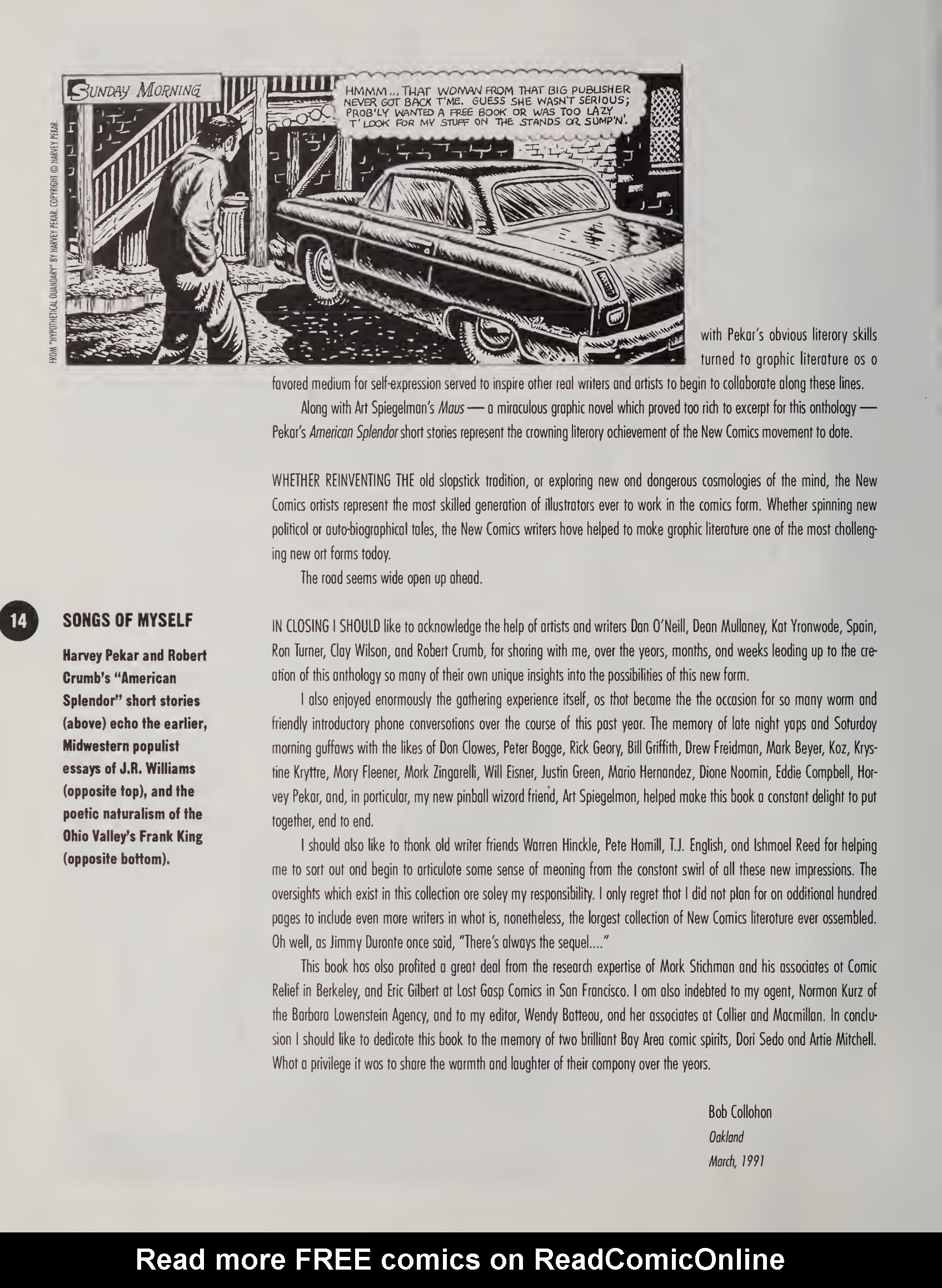 Read online The New Comics Anthology comic -  Issue # TPB (Part 1) - 14