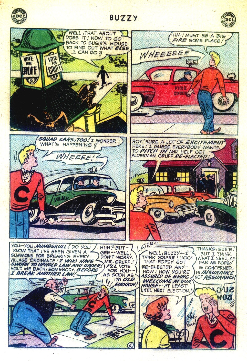 Read online Buzzy comic -  Issue #75 - 16