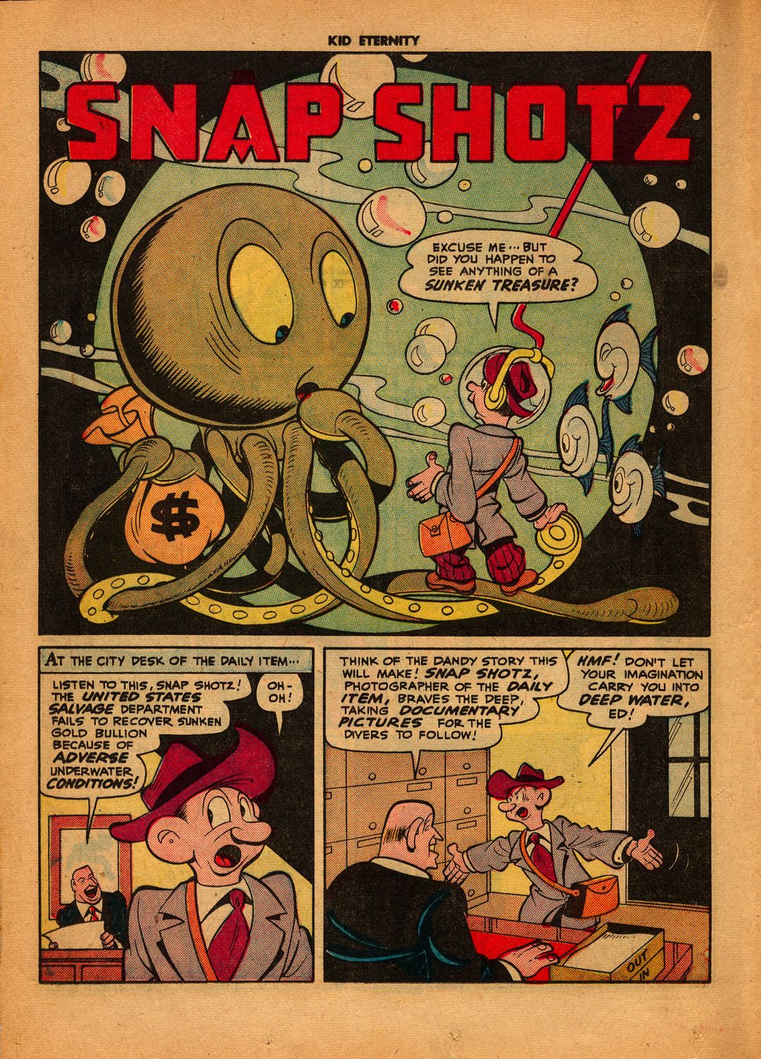 Read online Kid Eternity (1946) comic -  Issue #5 - 26