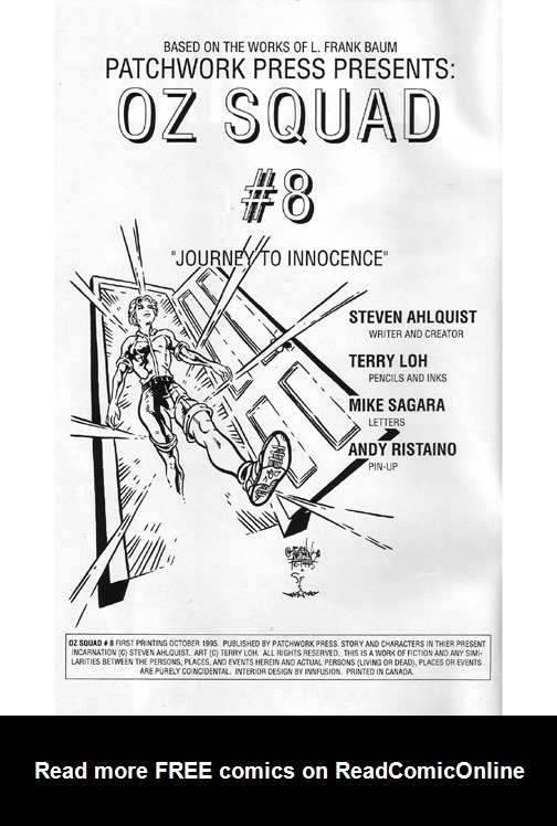 Read online Oz Squad comic -  Issue #8 - 2