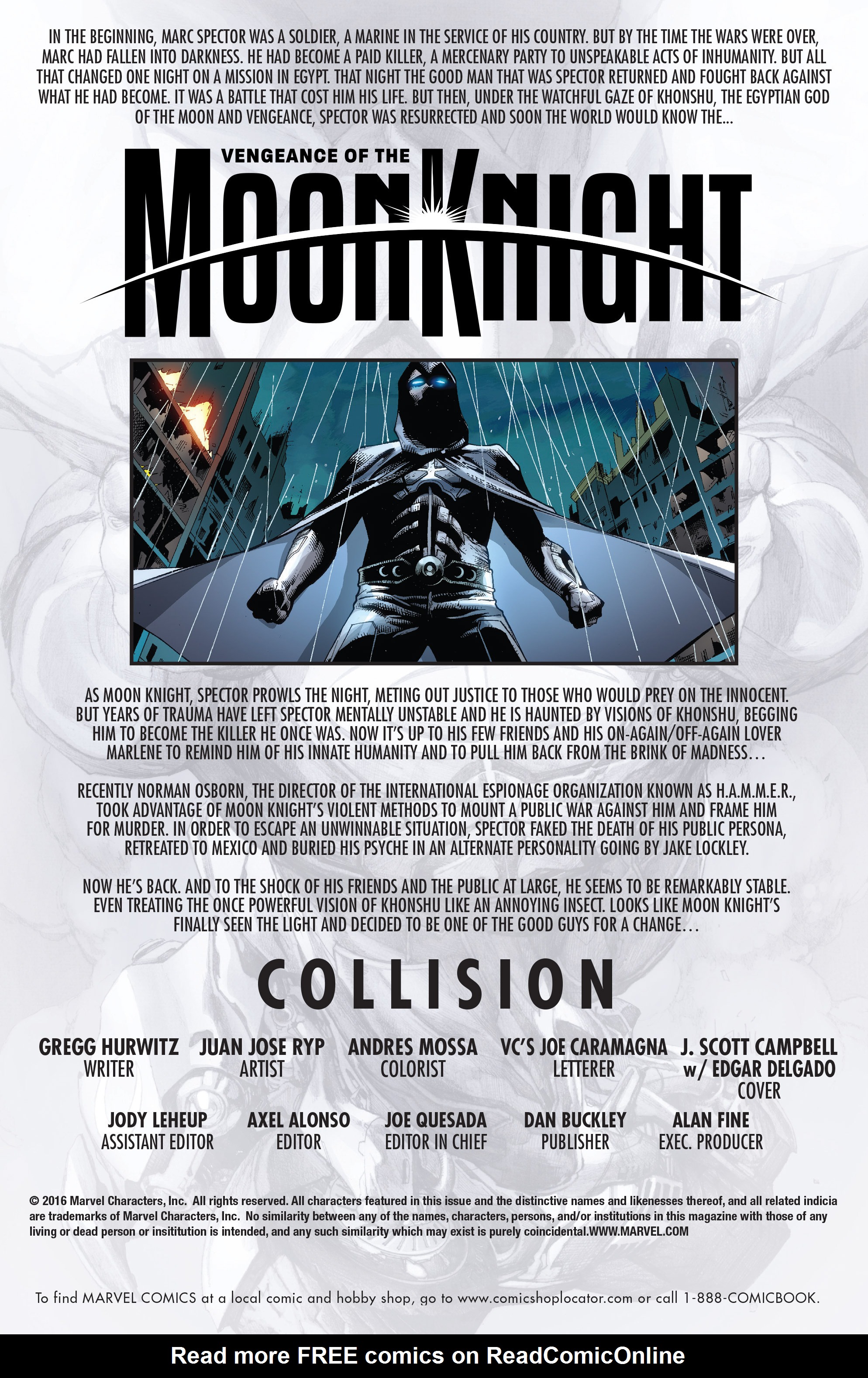 Read online Vengeance of the Moon Knight comic -  Issue #9 - 2