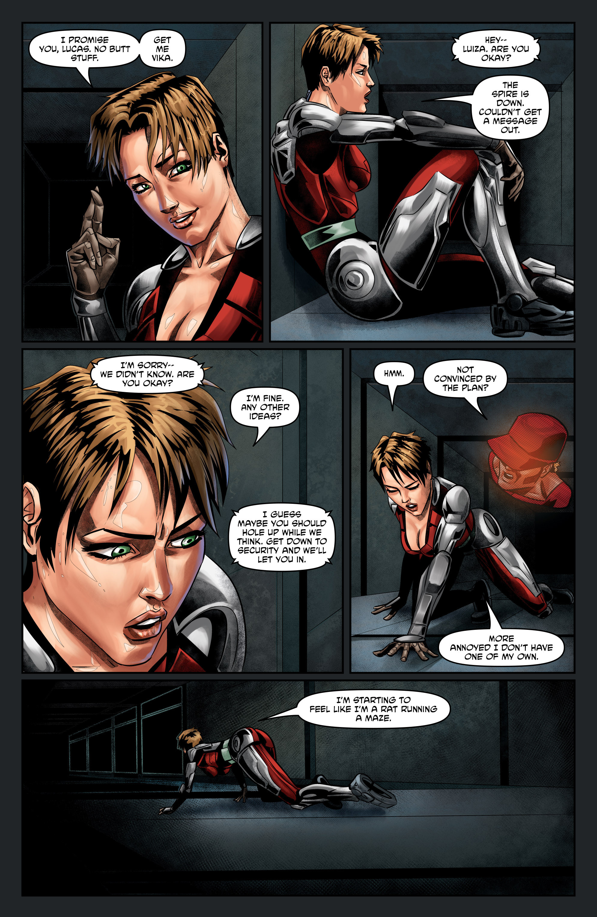 Read online Mercury Heat comic -  Issue #9 - 13