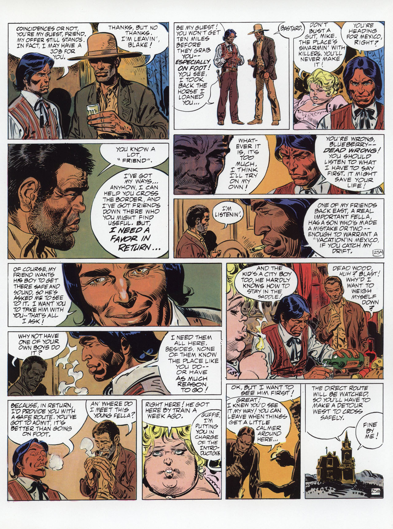Read online Epic Graphic Novel: Blueberry comic -  Issue #2 - 95