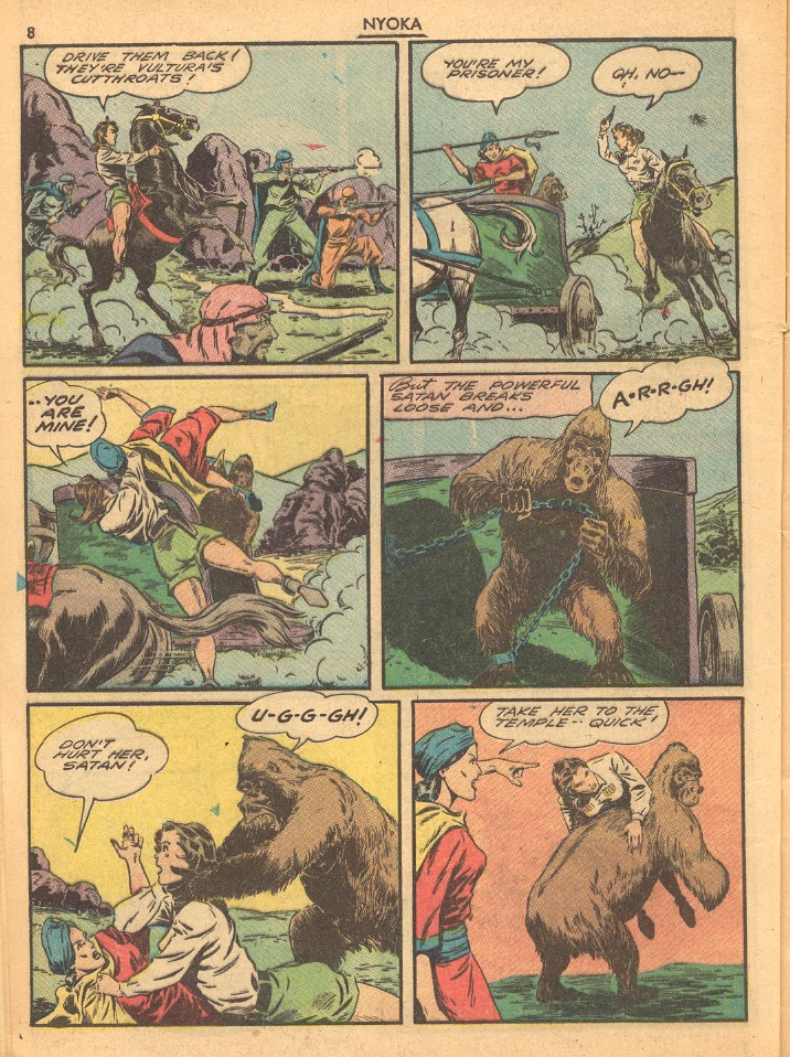 Read online Jungle Girl (1942) comic -  Issue #1 - 8