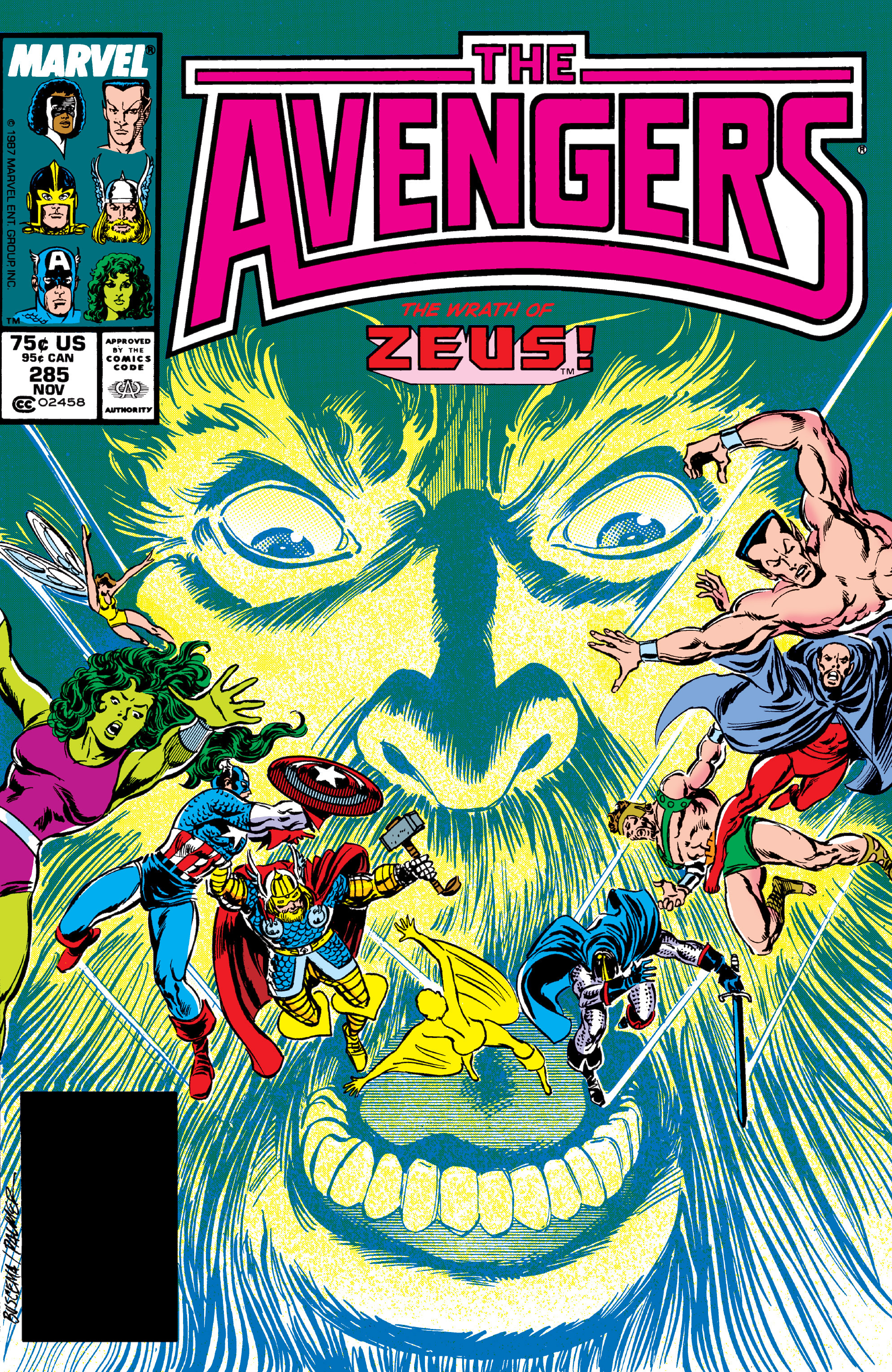 Read online The Avengers (1963) comic -  Issue #285 - 1