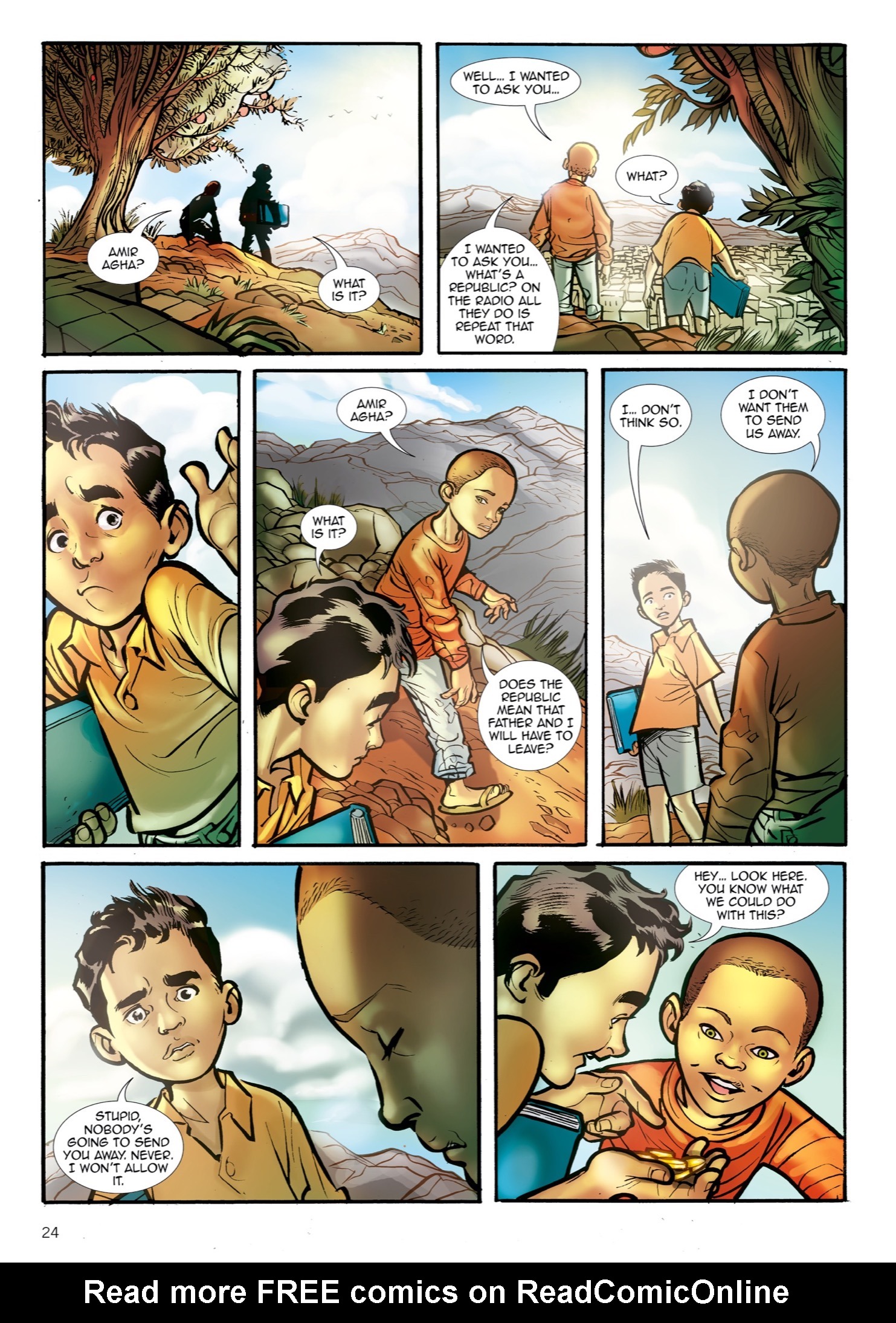 Read online The Kite Runner comic -  Issue # TPB - 25