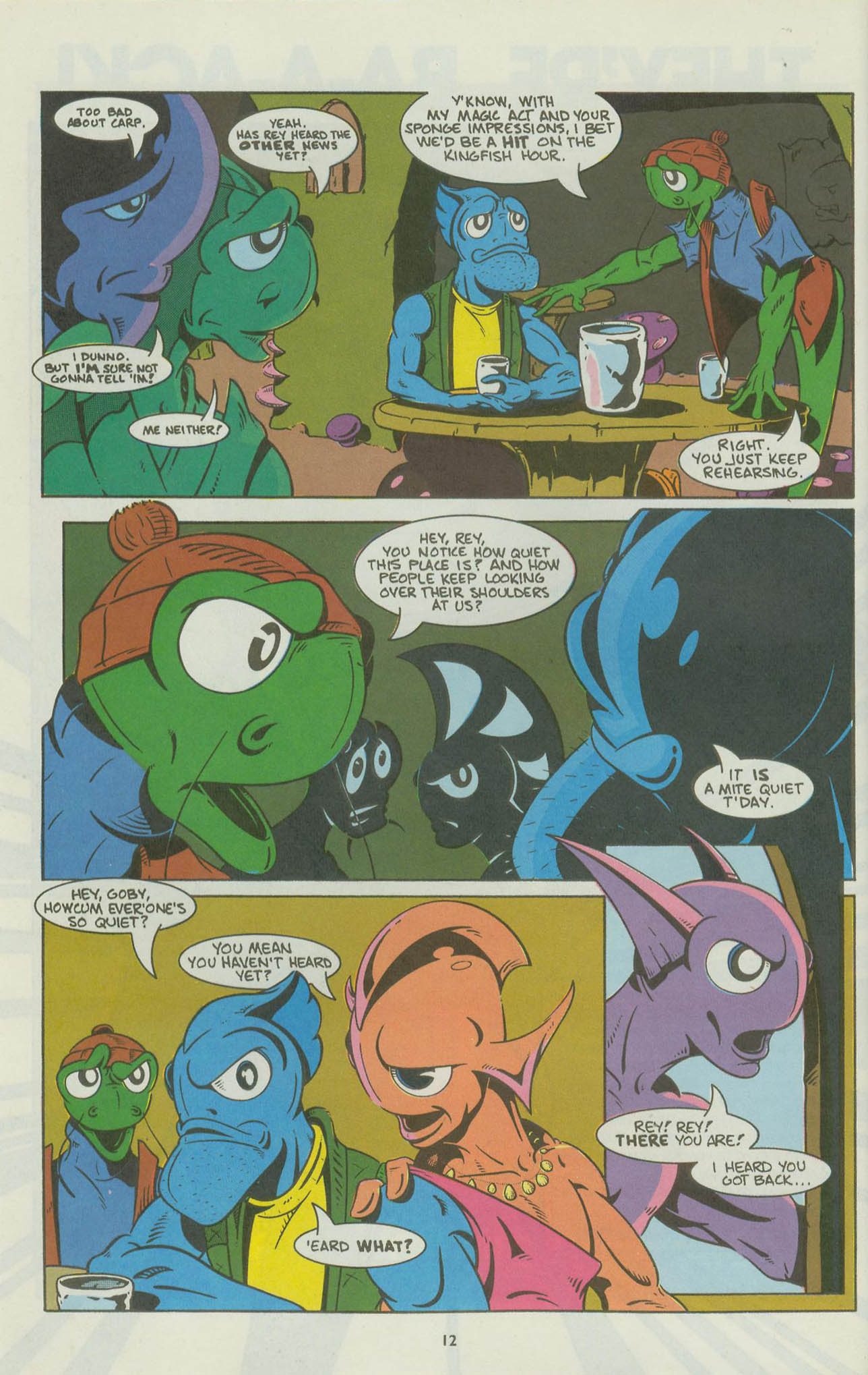 Read online The Fish Police comic -  Issue #16 - 14