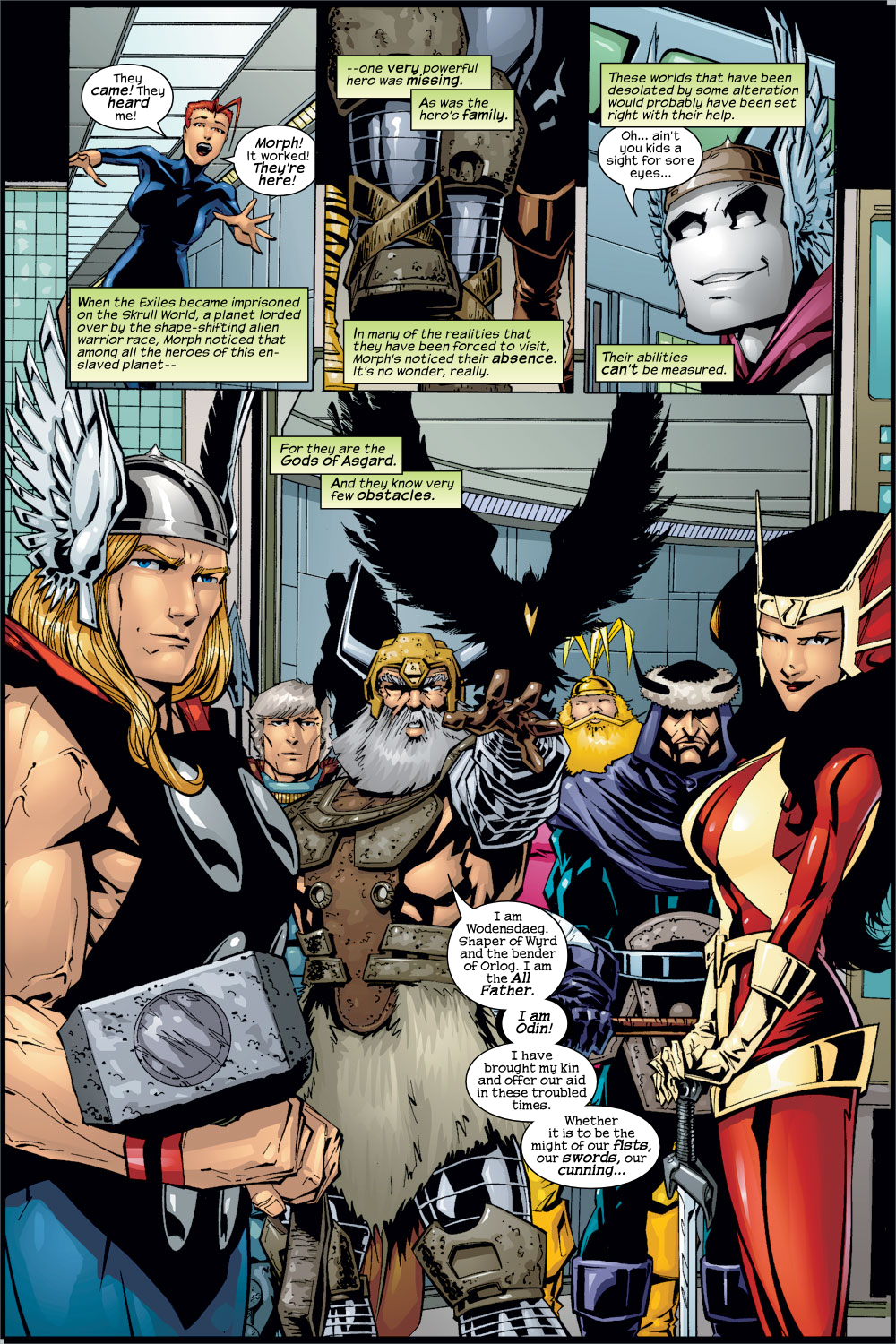 Read online Exiles (2001) comic -  Issue #22 - 14