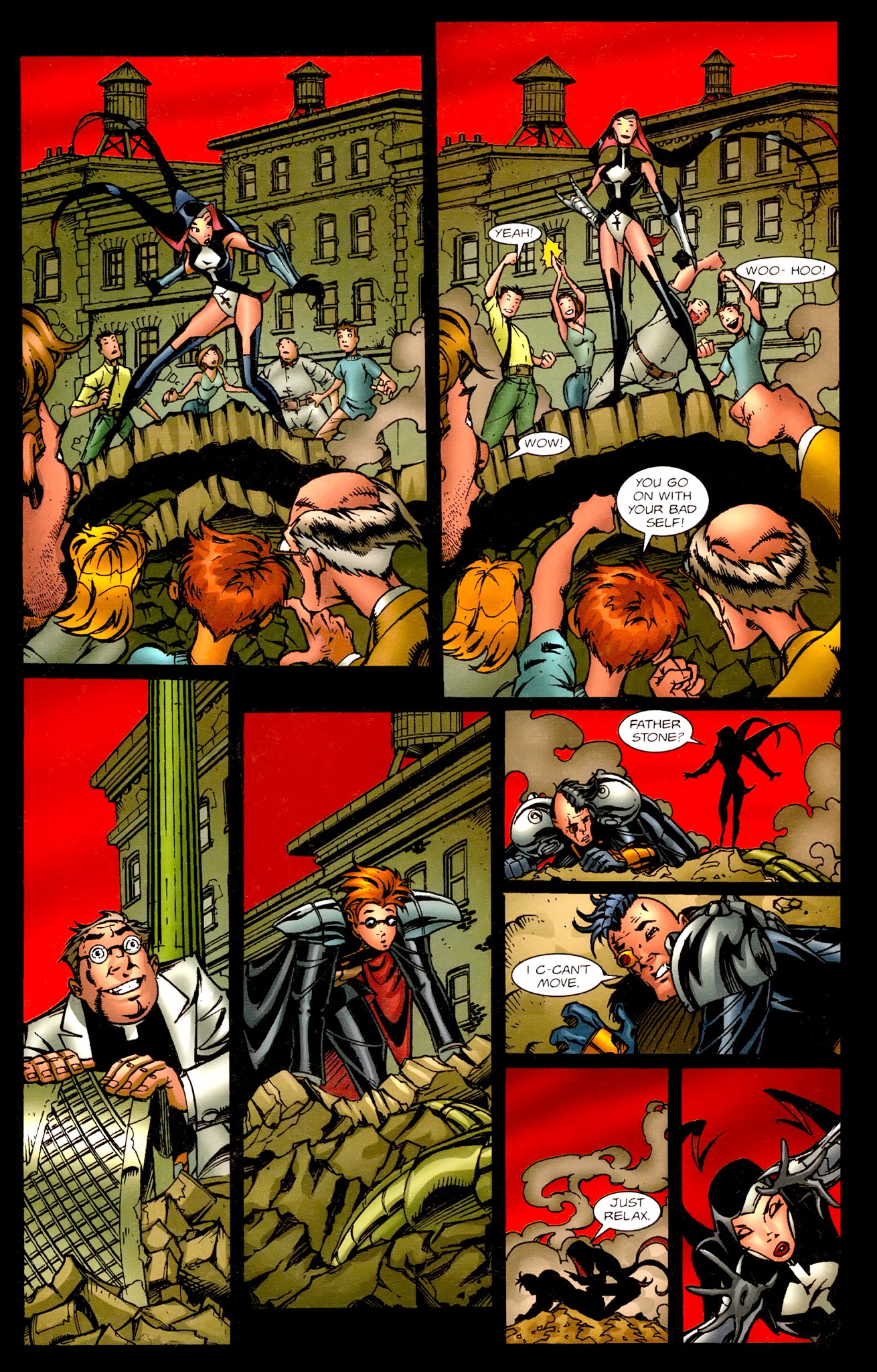 Read online Warrior Nun Areala (1999) comic -  Issue #16 - 12